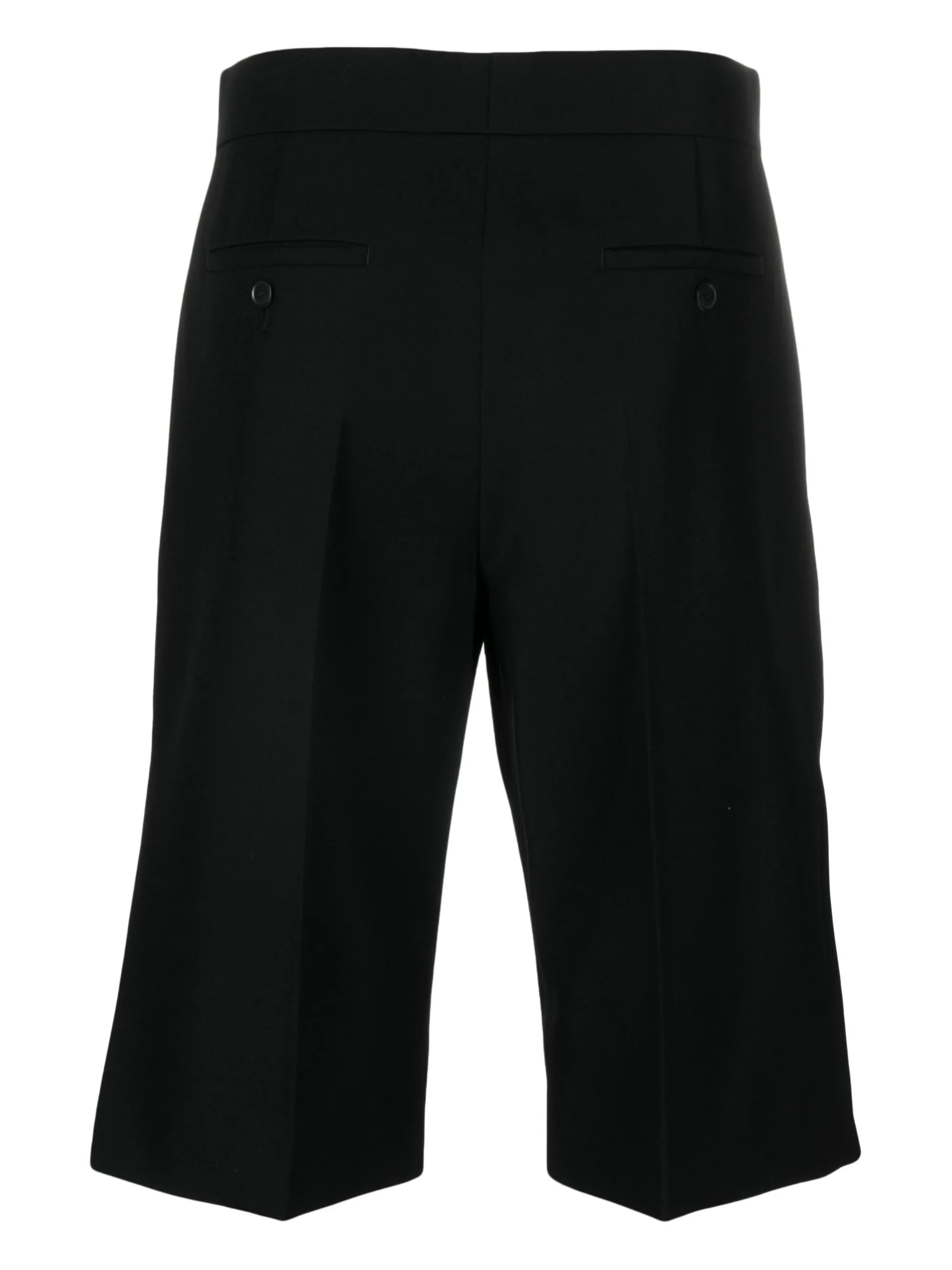 tailored wool shorts