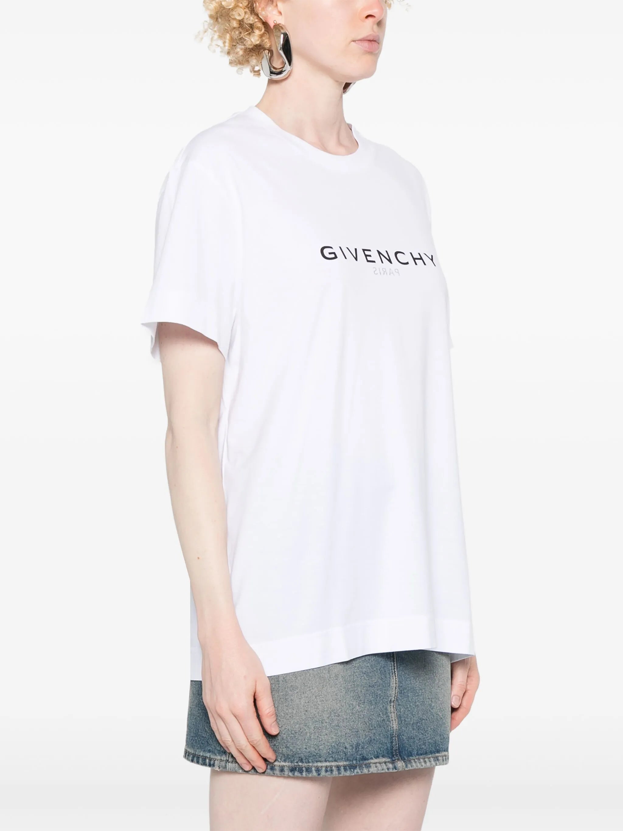 logo-print T-shirt