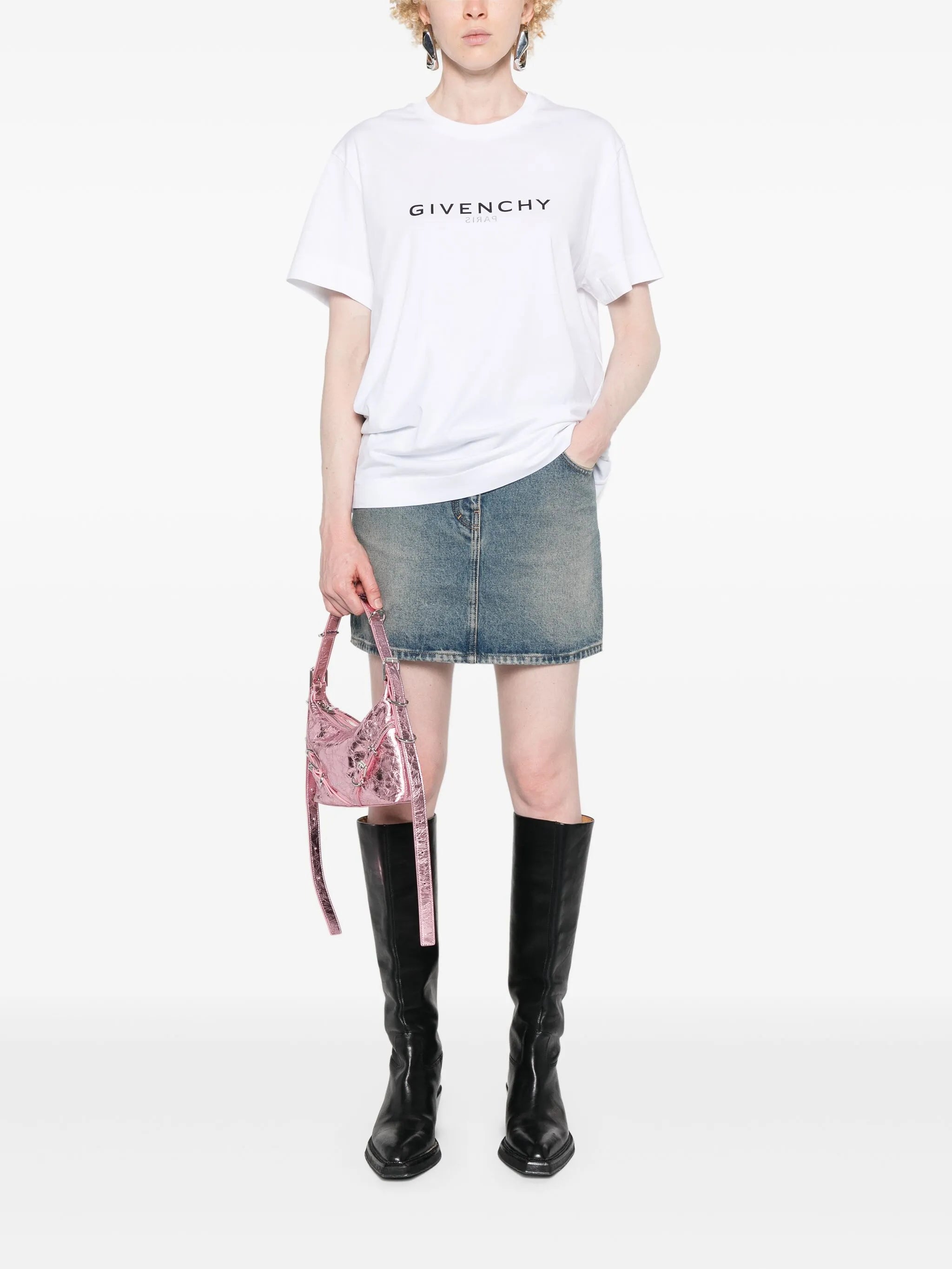 logo-print T-shirt