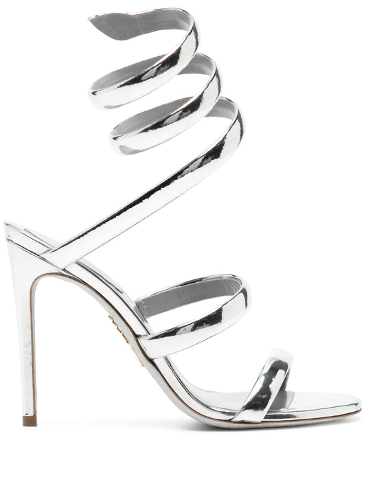 Cleo 100mm leather sandals