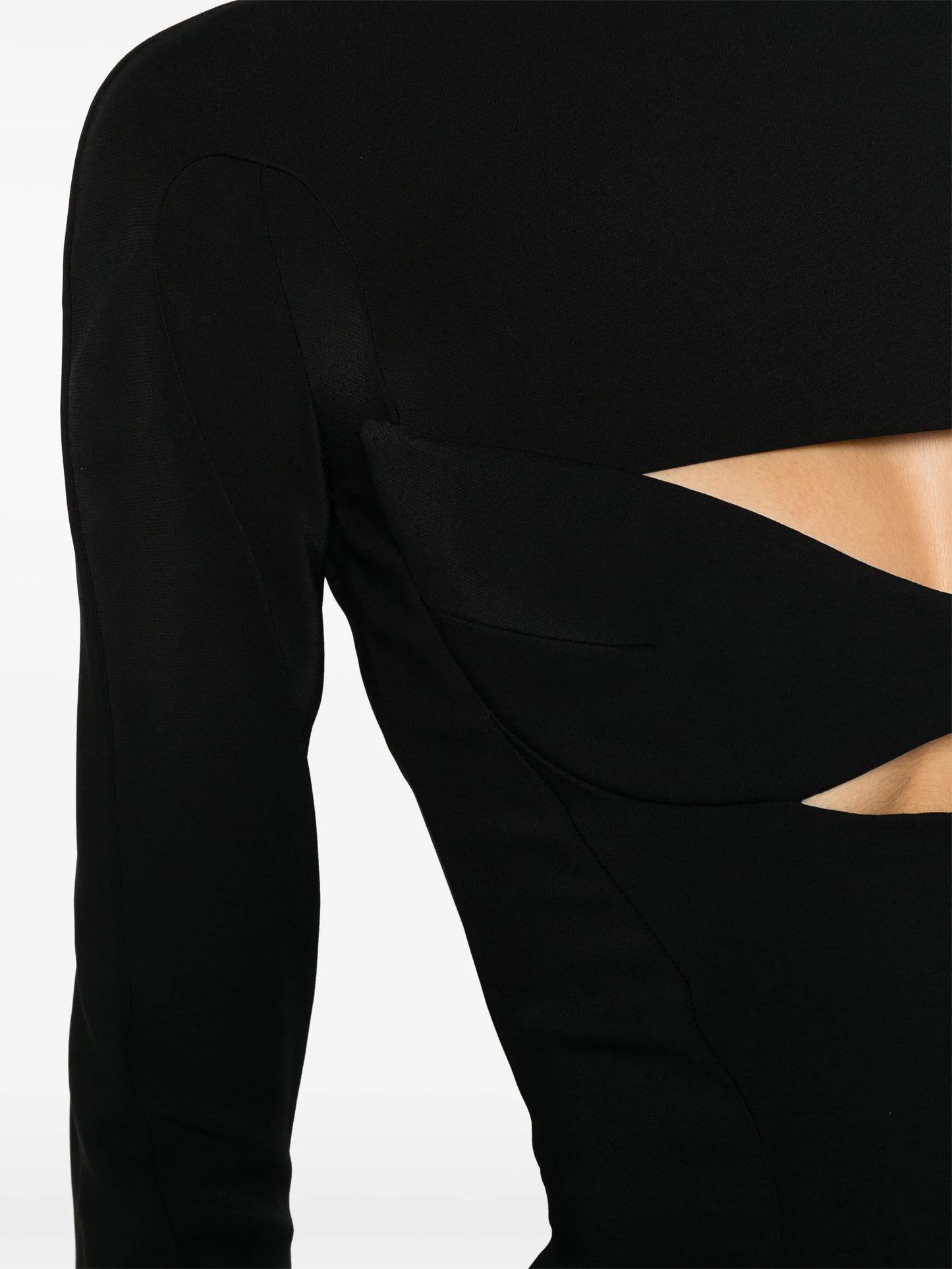 cut-out panelled minidress