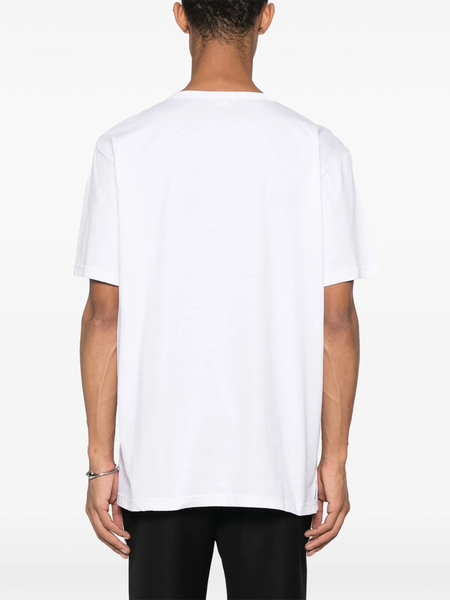 skull-print cotton T-shirt