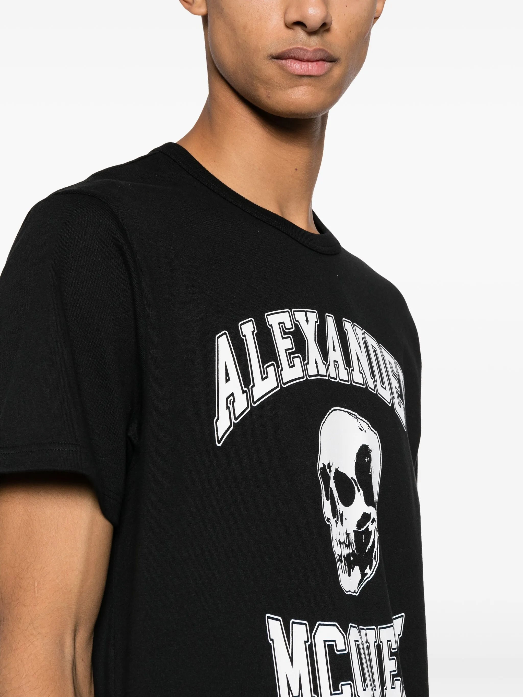 logo-print cotton T-shirt