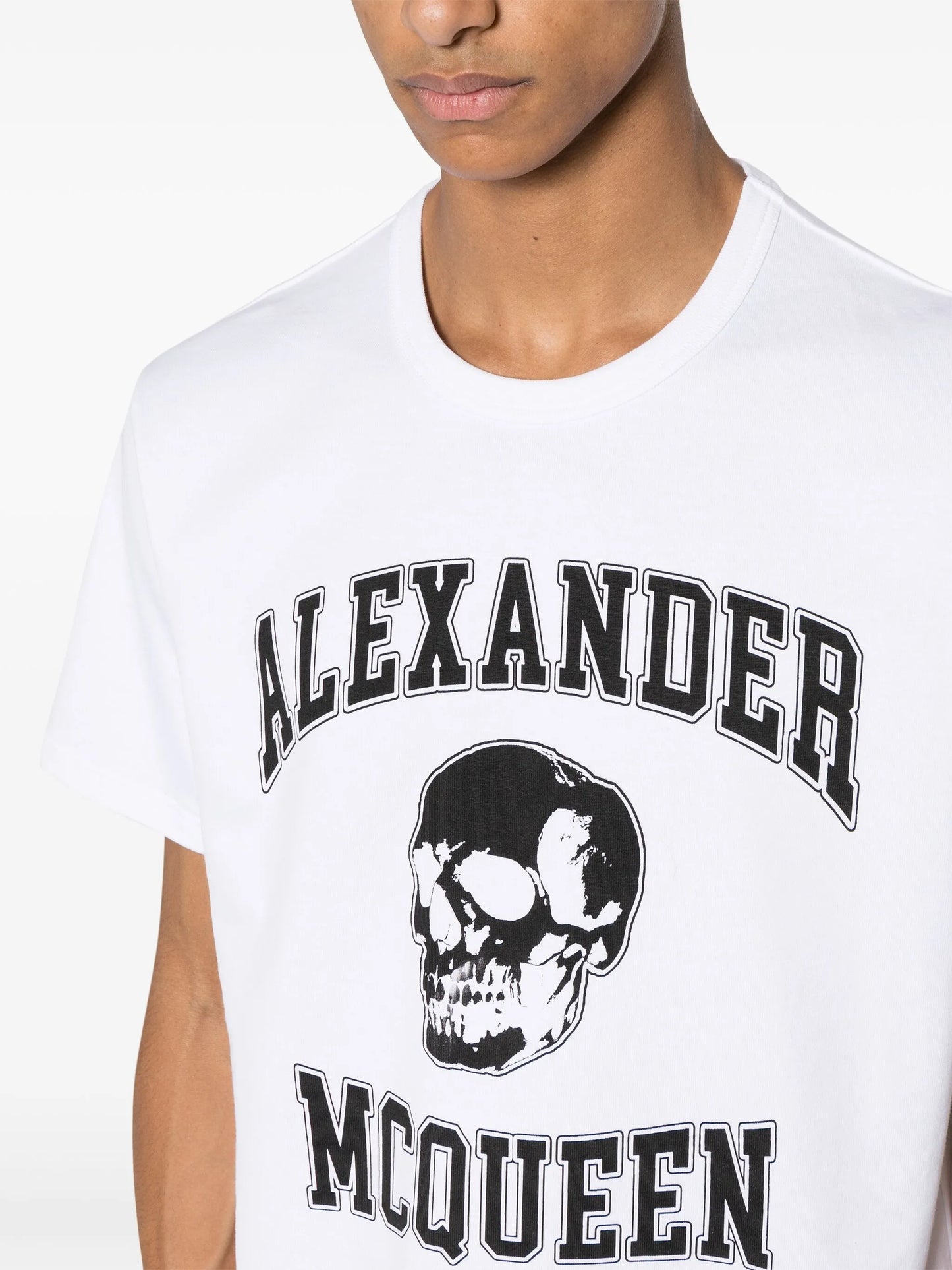 logo-print cotton T-shirt