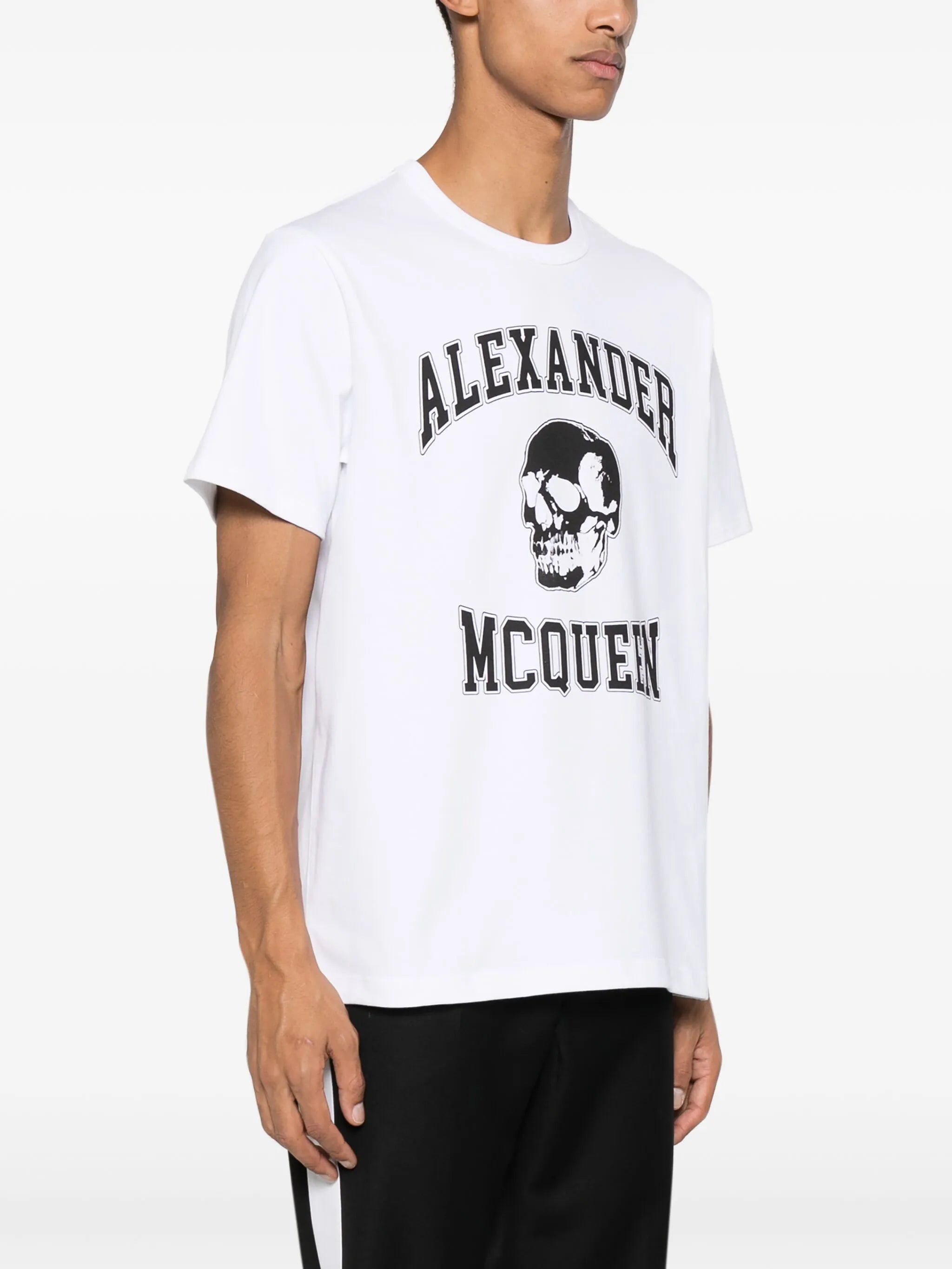 logo-print cotton T-shirt