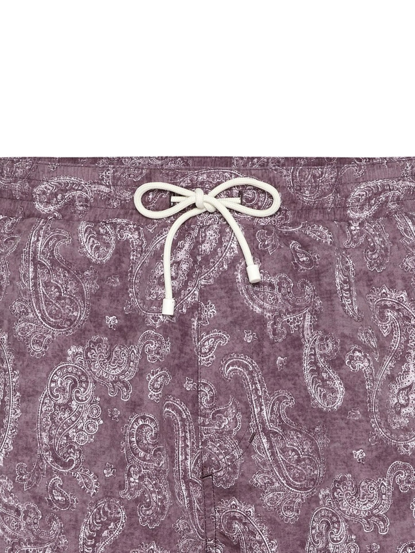 bandana-print swim shorts