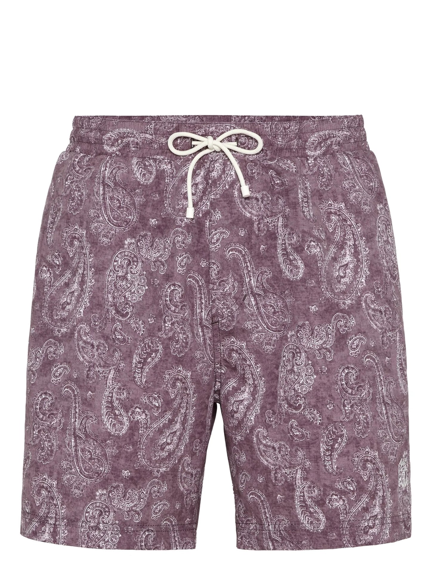 bandana-print swim shorts