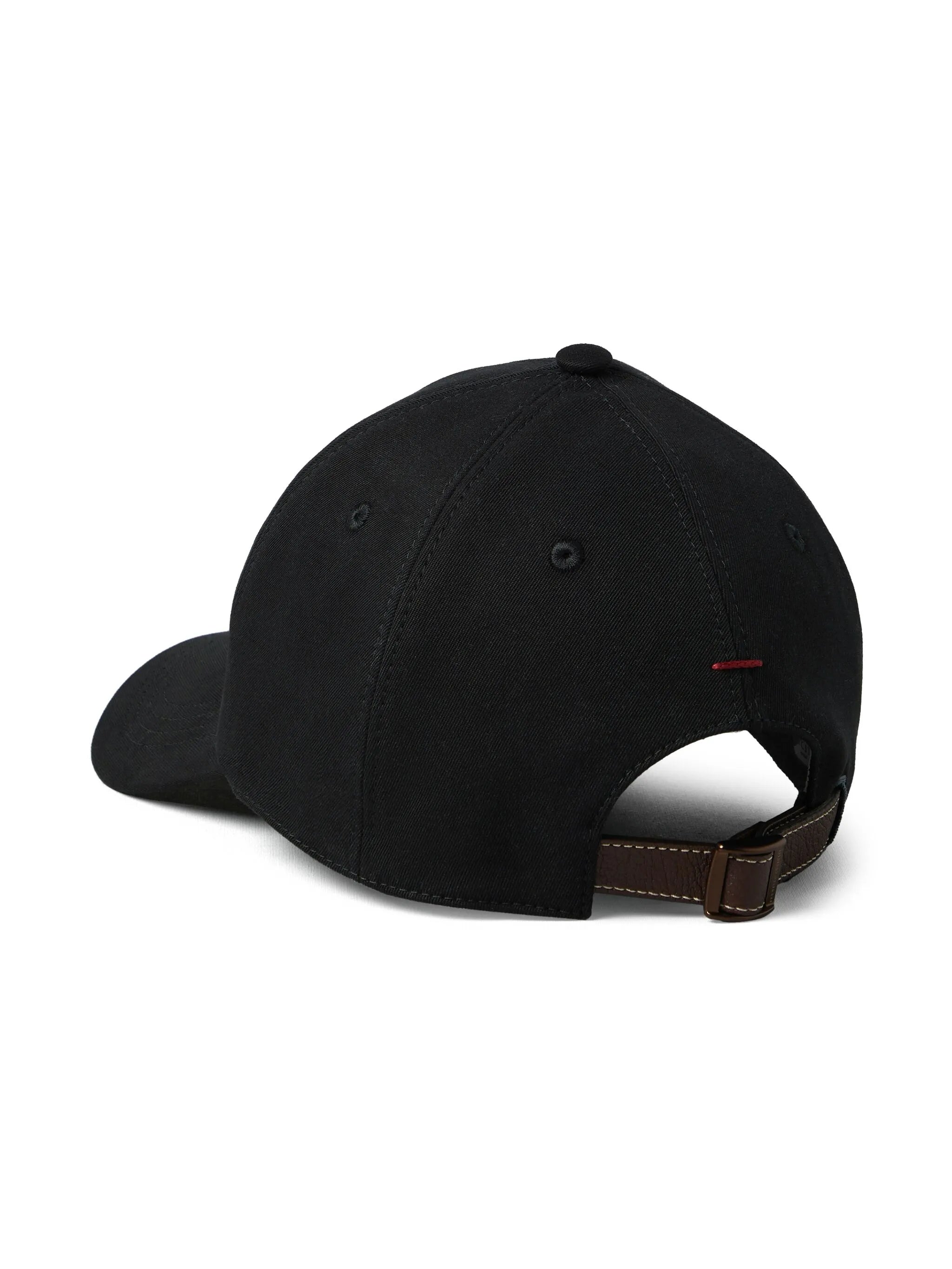 logo-embroidered baseball cap