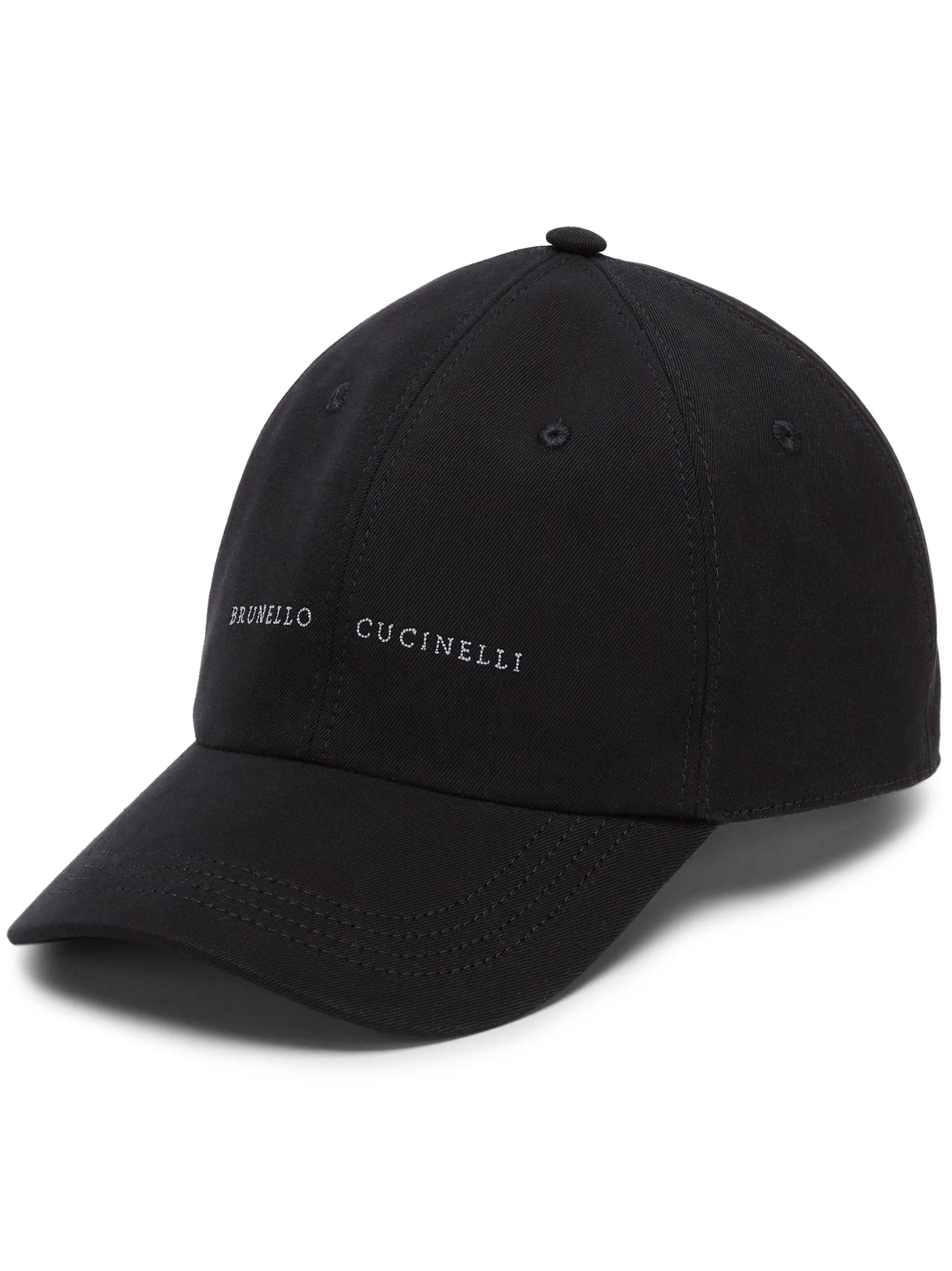 logo-embroidered baseball cap