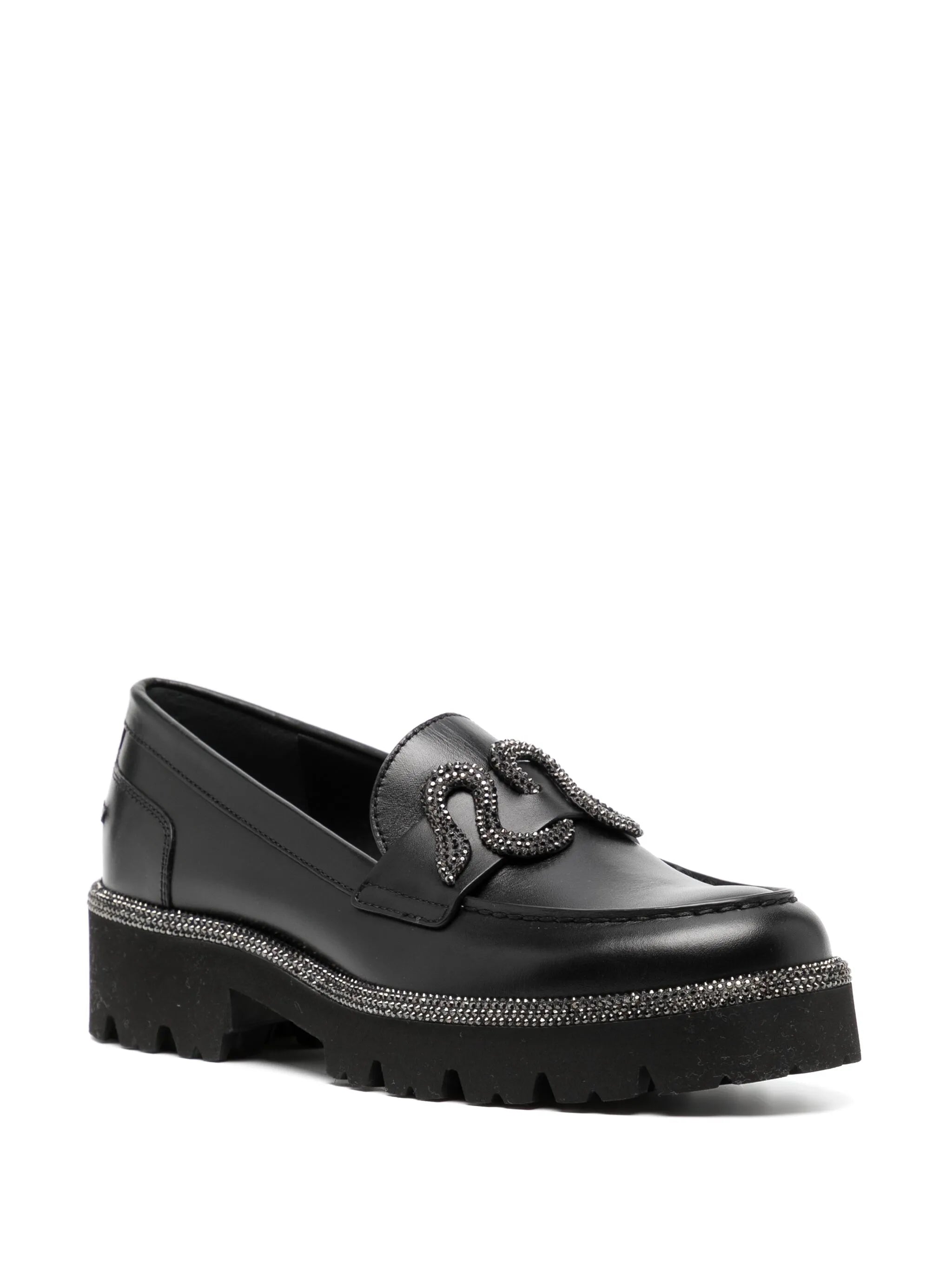 Morgana leather oxfords