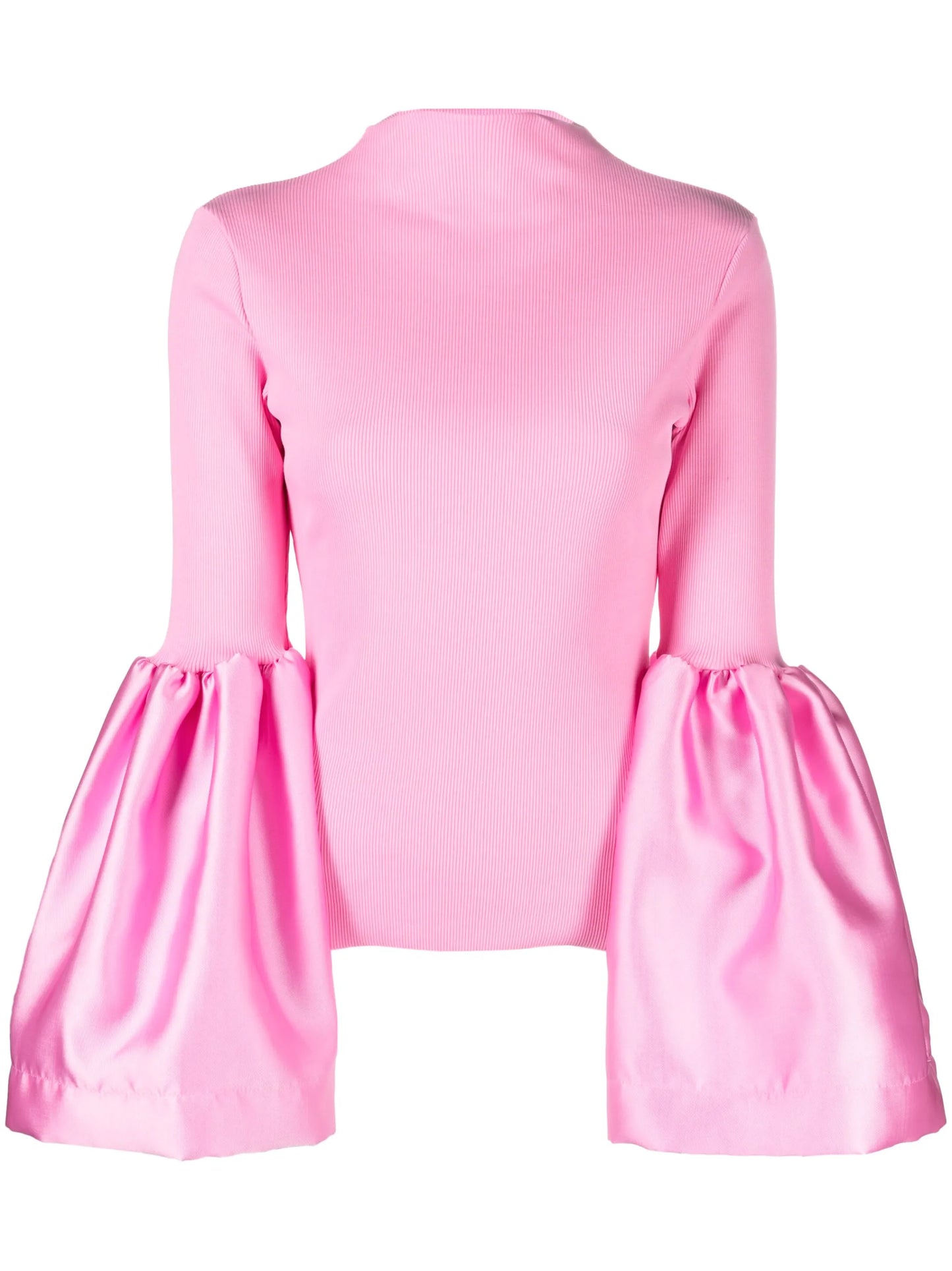 puff-sleeve jumper