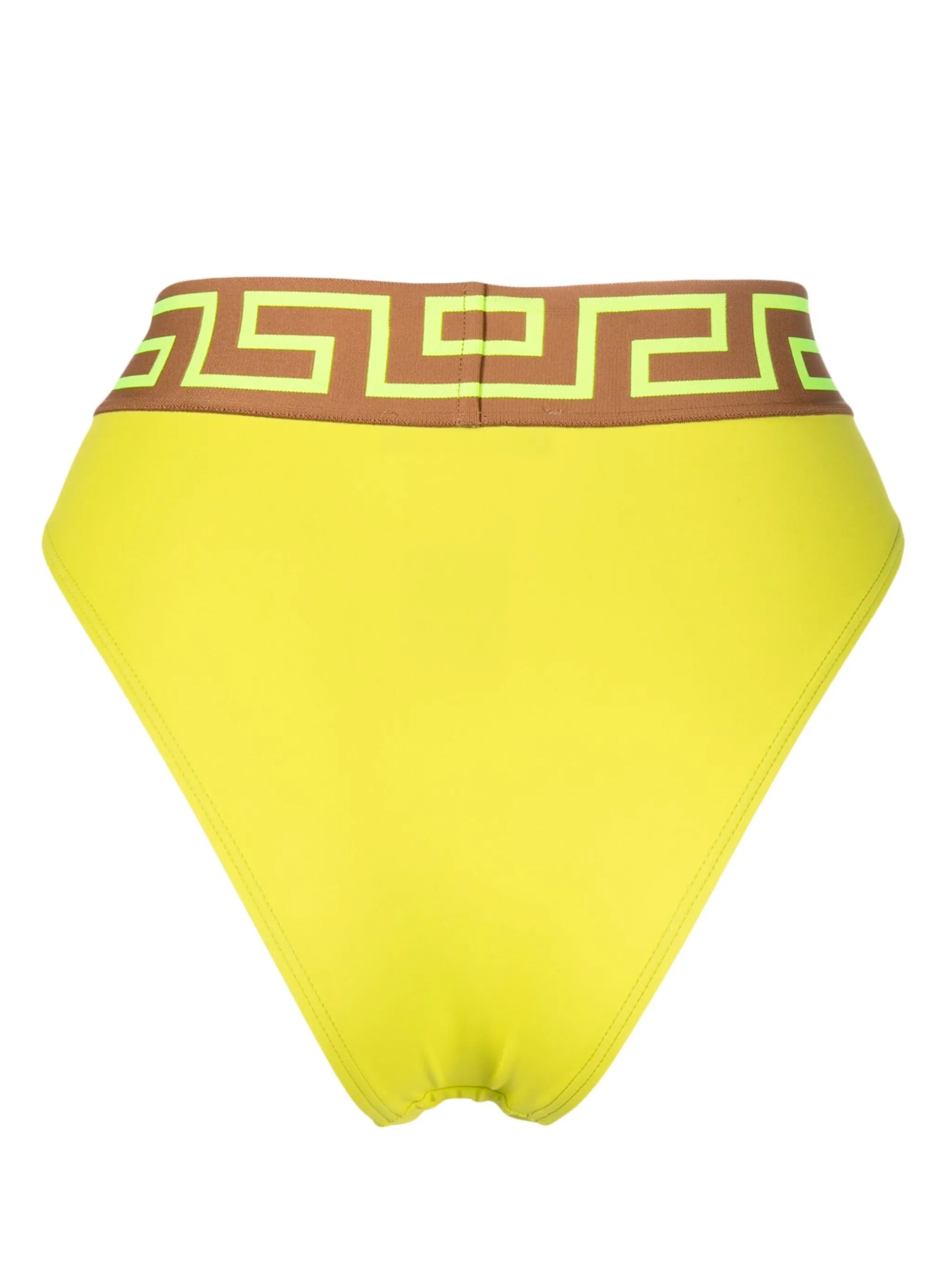Greca-detail bikini bottoms