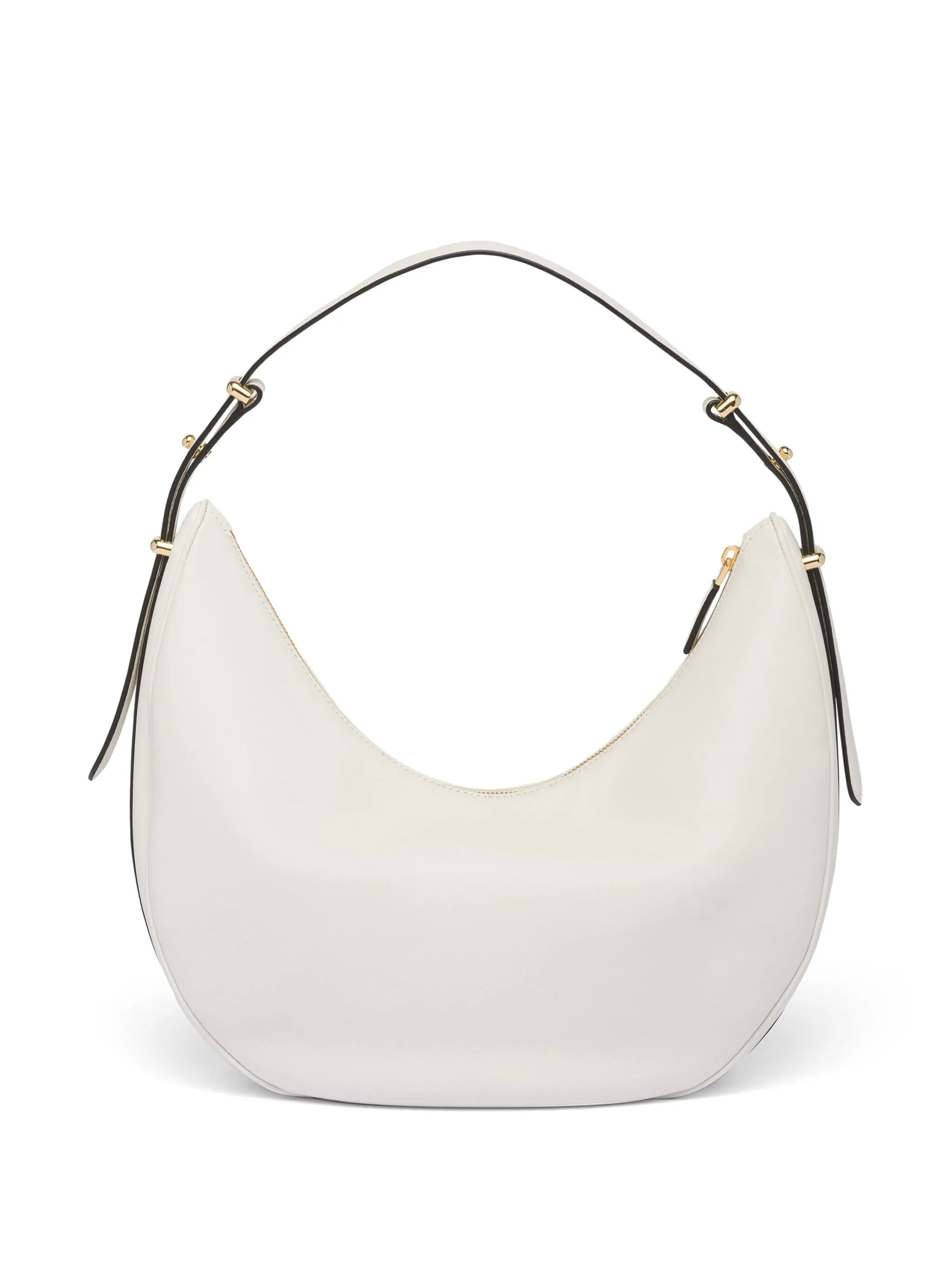Arqué leather shoulder bag