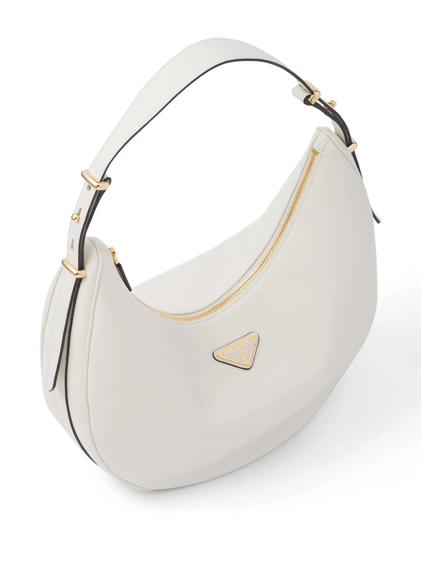 Arqué leather shoulder bag