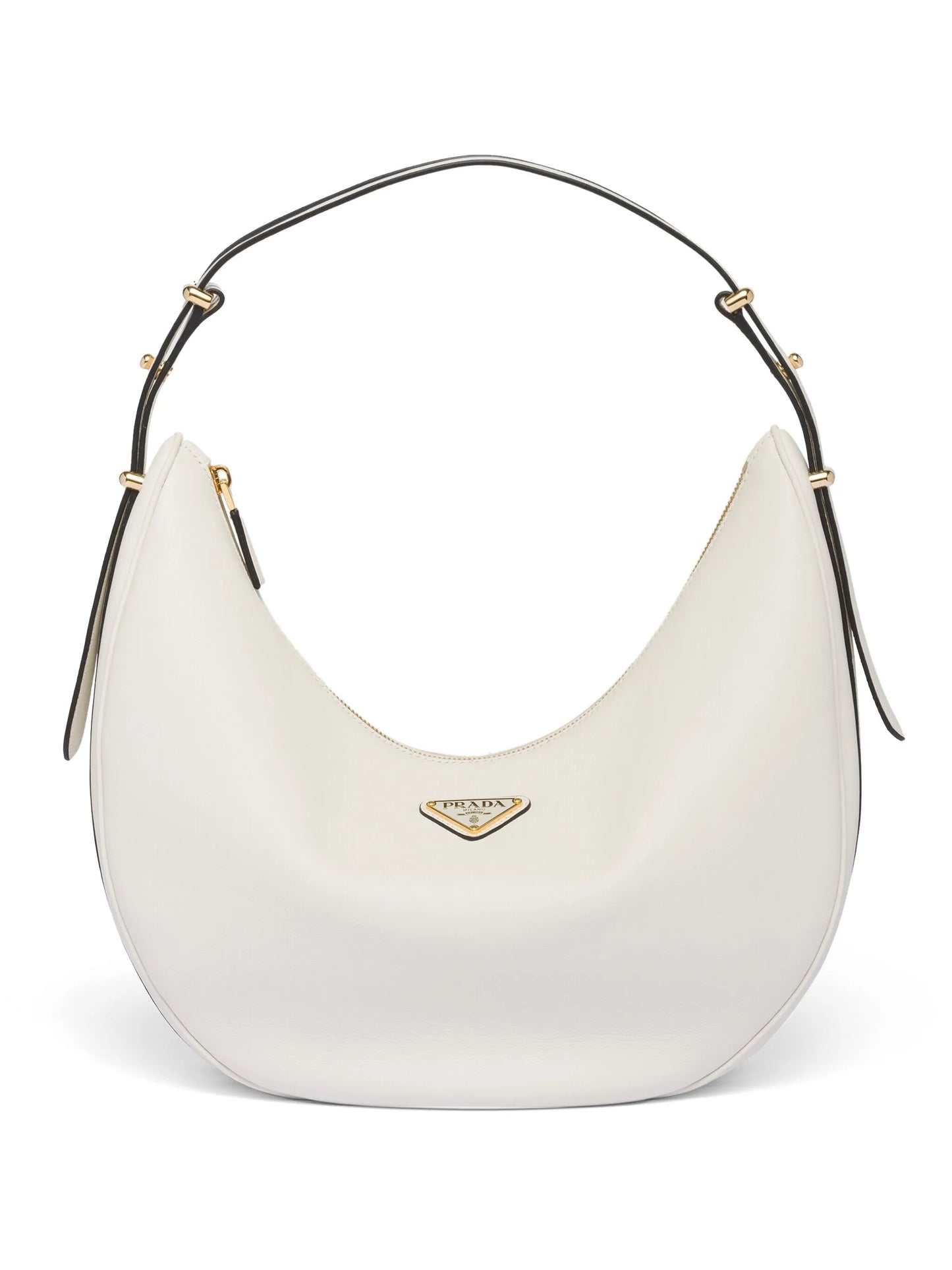 Arqué leather shoulder bag