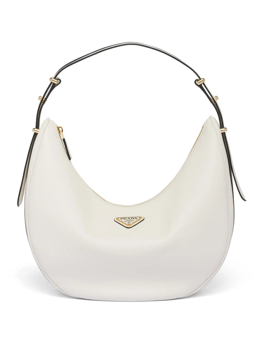 Arqué leather shoulder bag