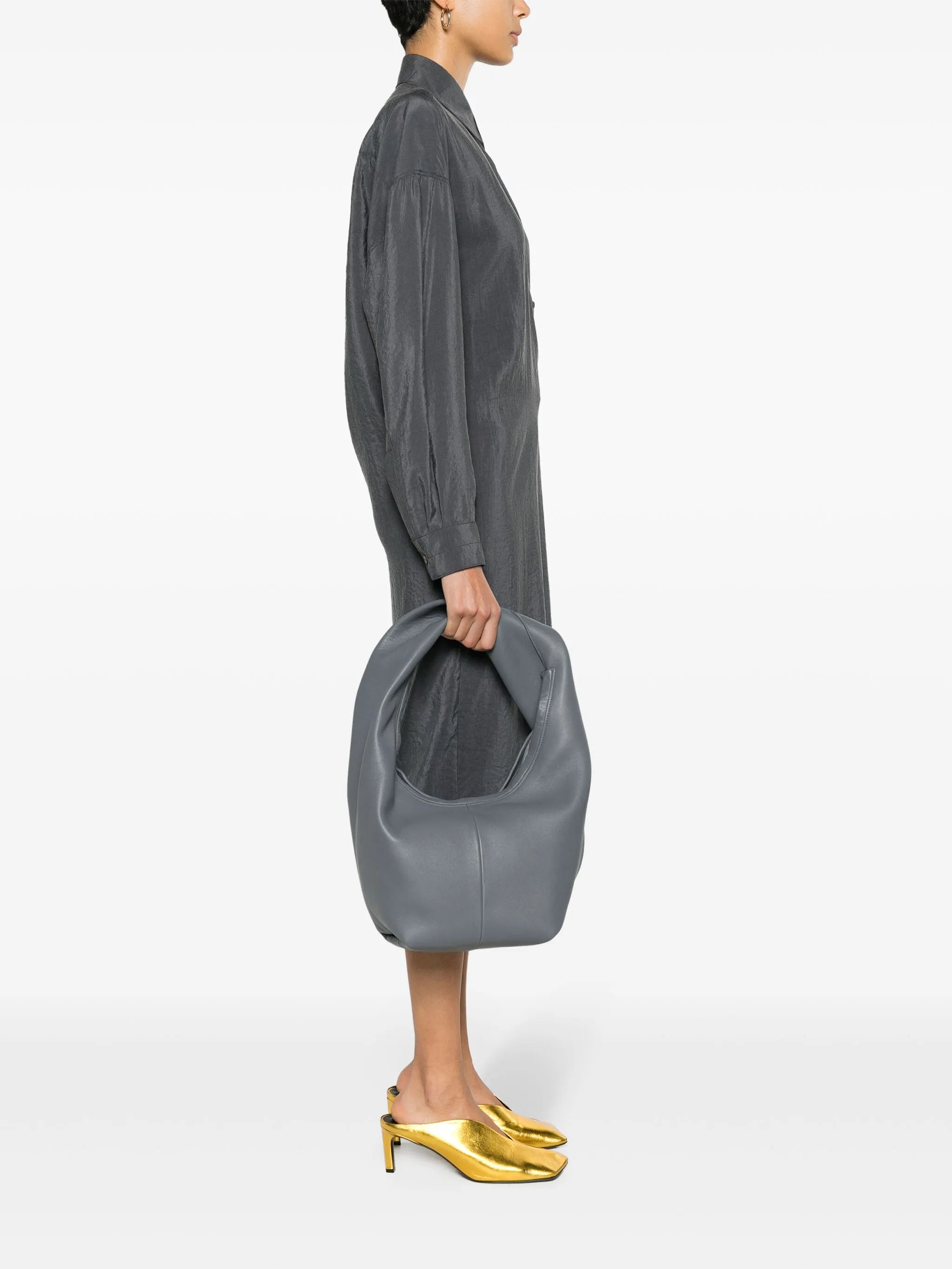Yela leather shoulder bag