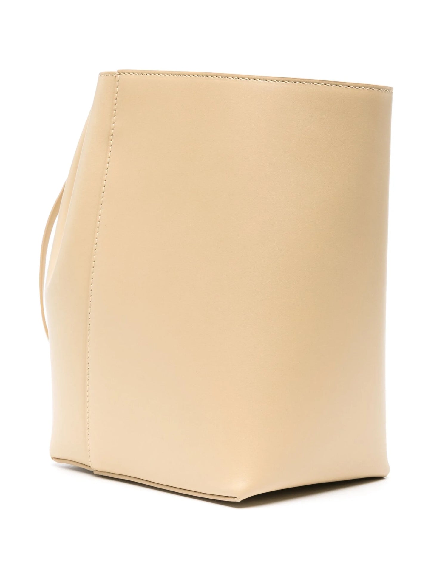 Canna leather bucket bag