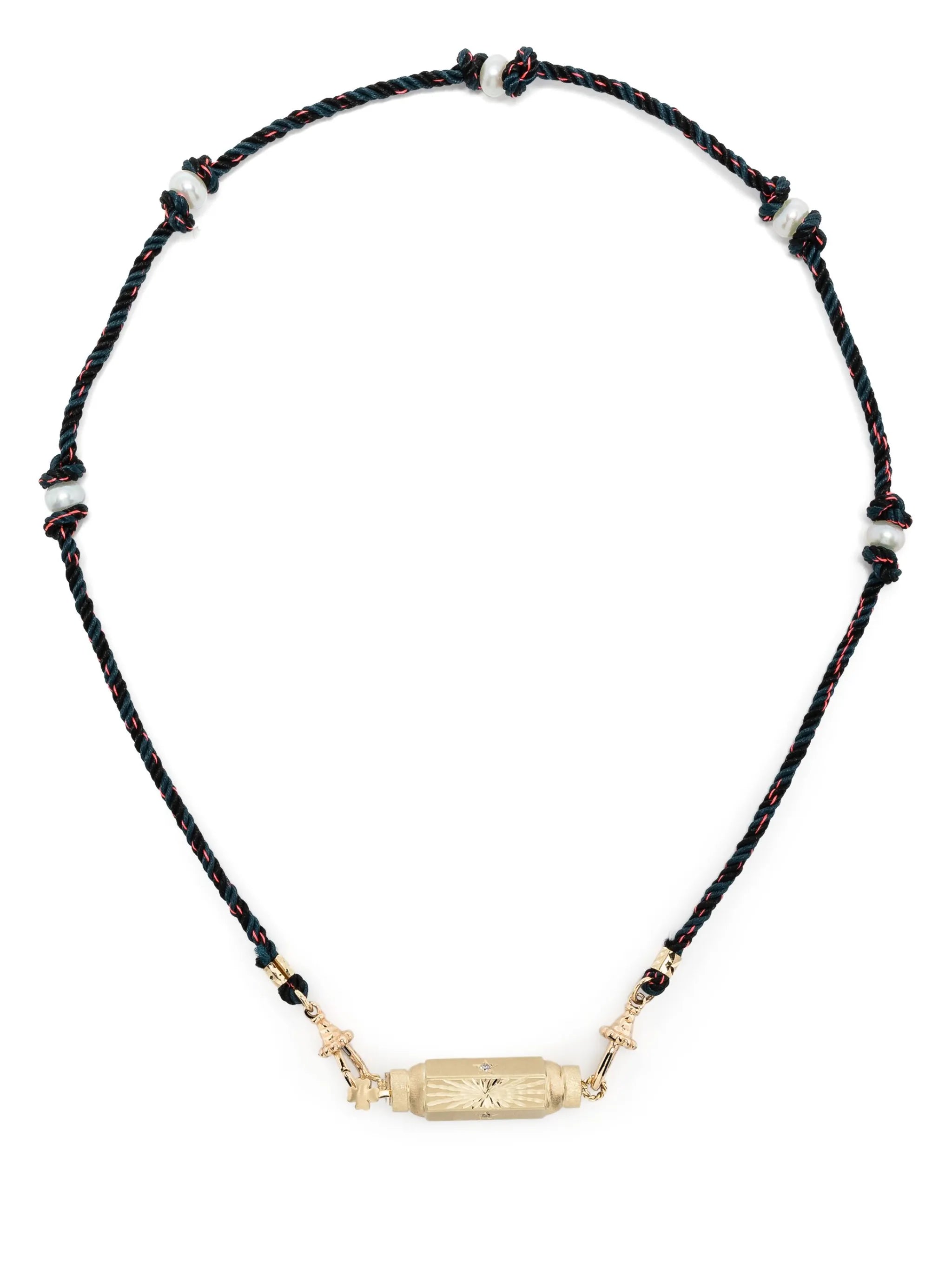 14kt yellow gold Baby Coco diamond necklace