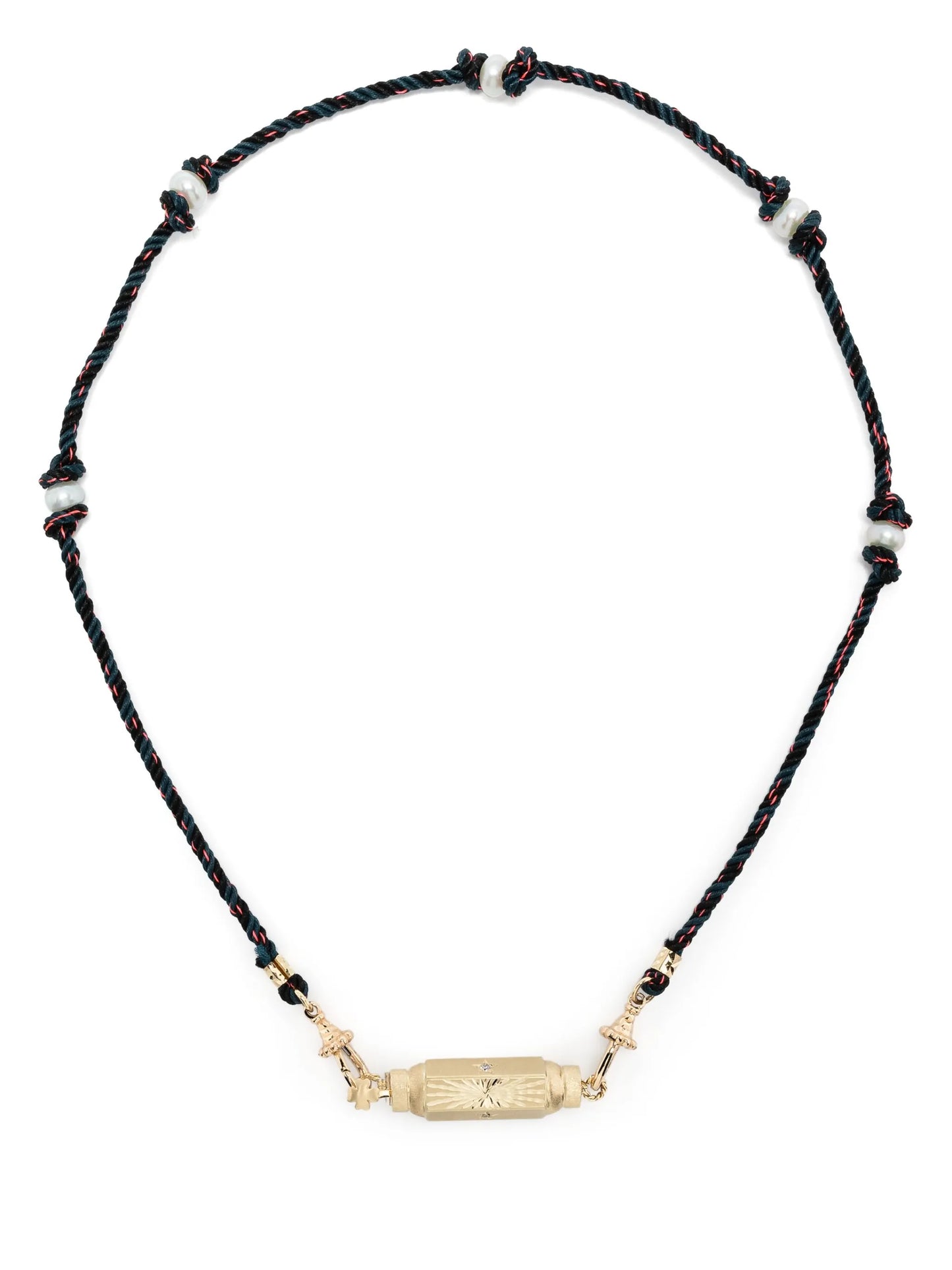 14kt yellow gold Baby Coco diamond necklace
