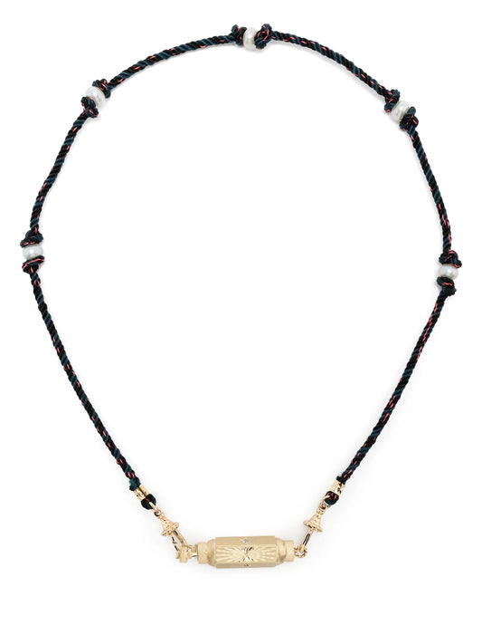 14kt yellow gold Baby Coco diamond necklace