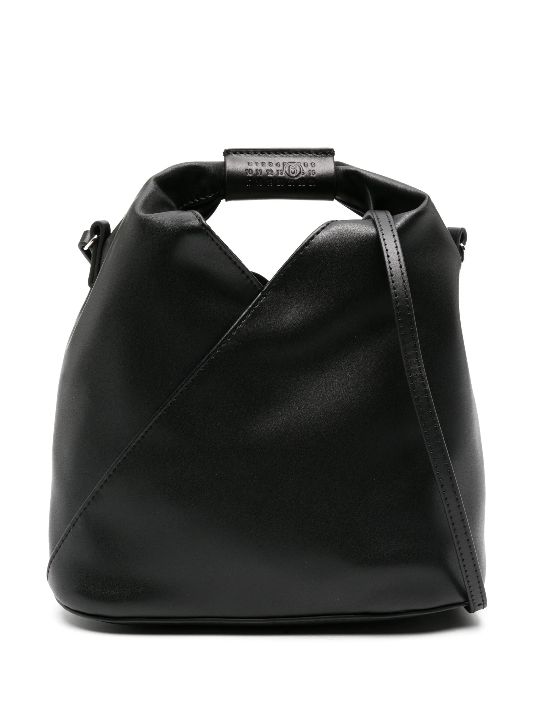 Japanese faux-leather crossbody bag