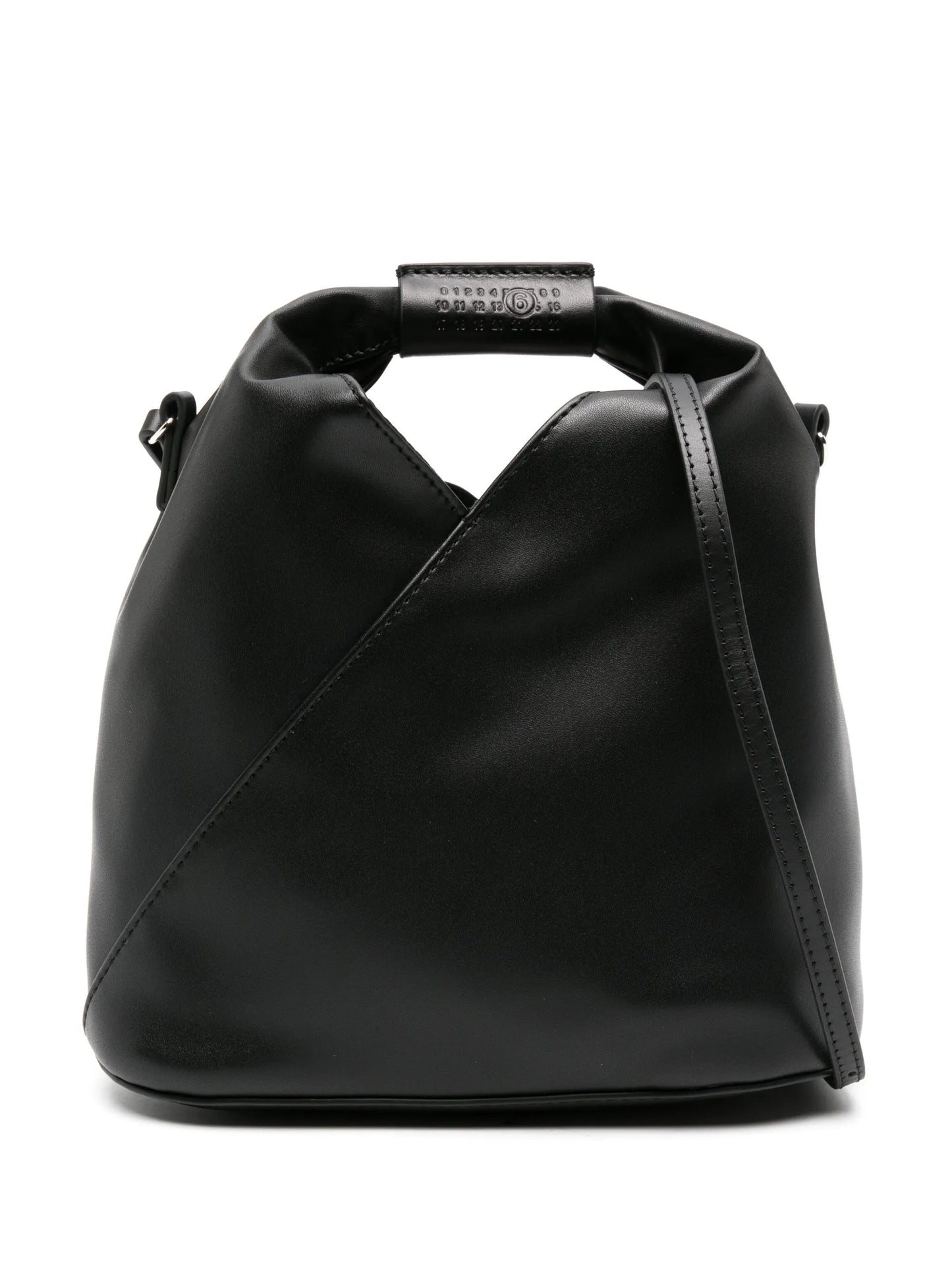 Japanese faux-leather crossbody bag