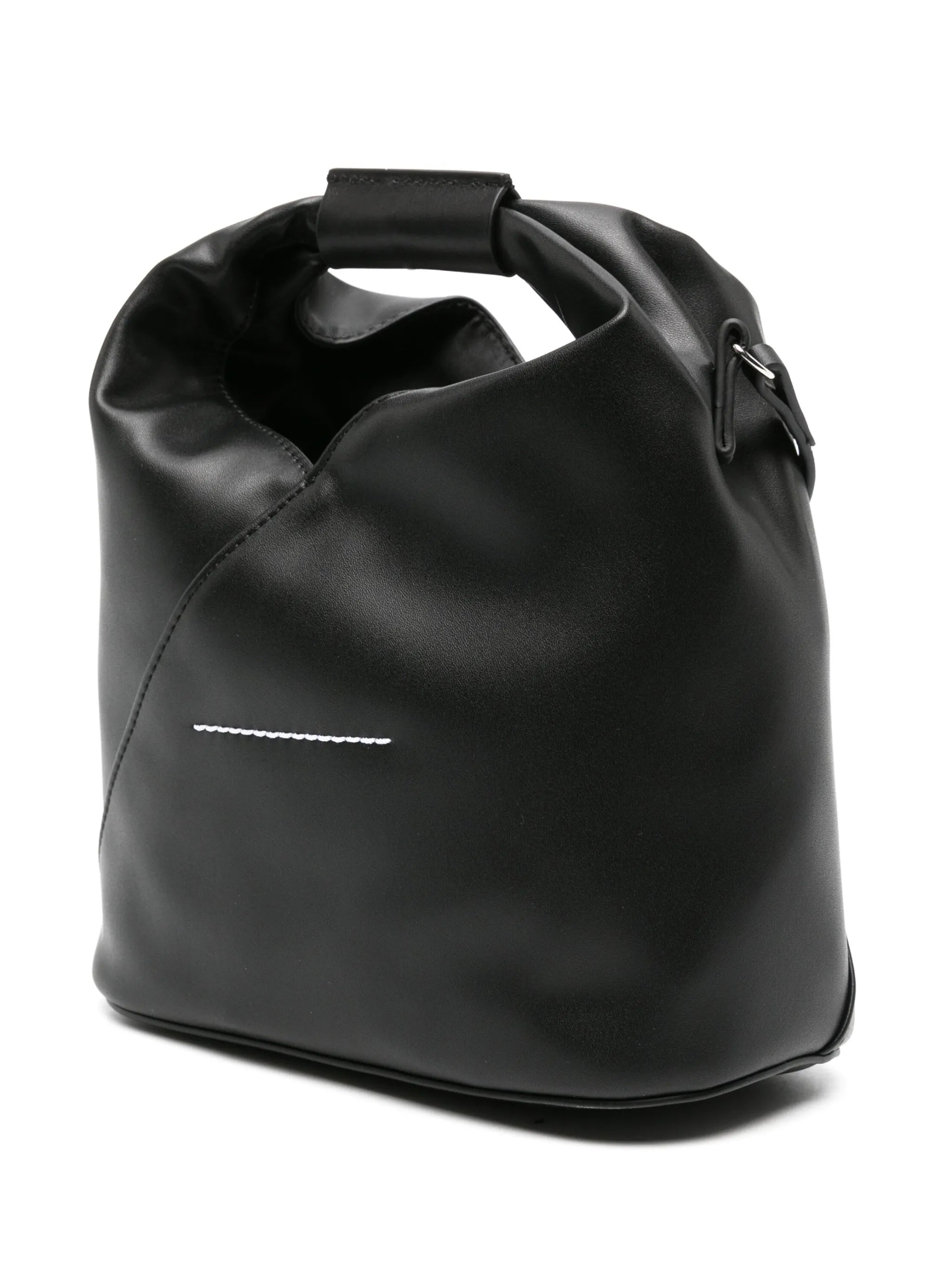 Japanese faux-leather crossbody bag