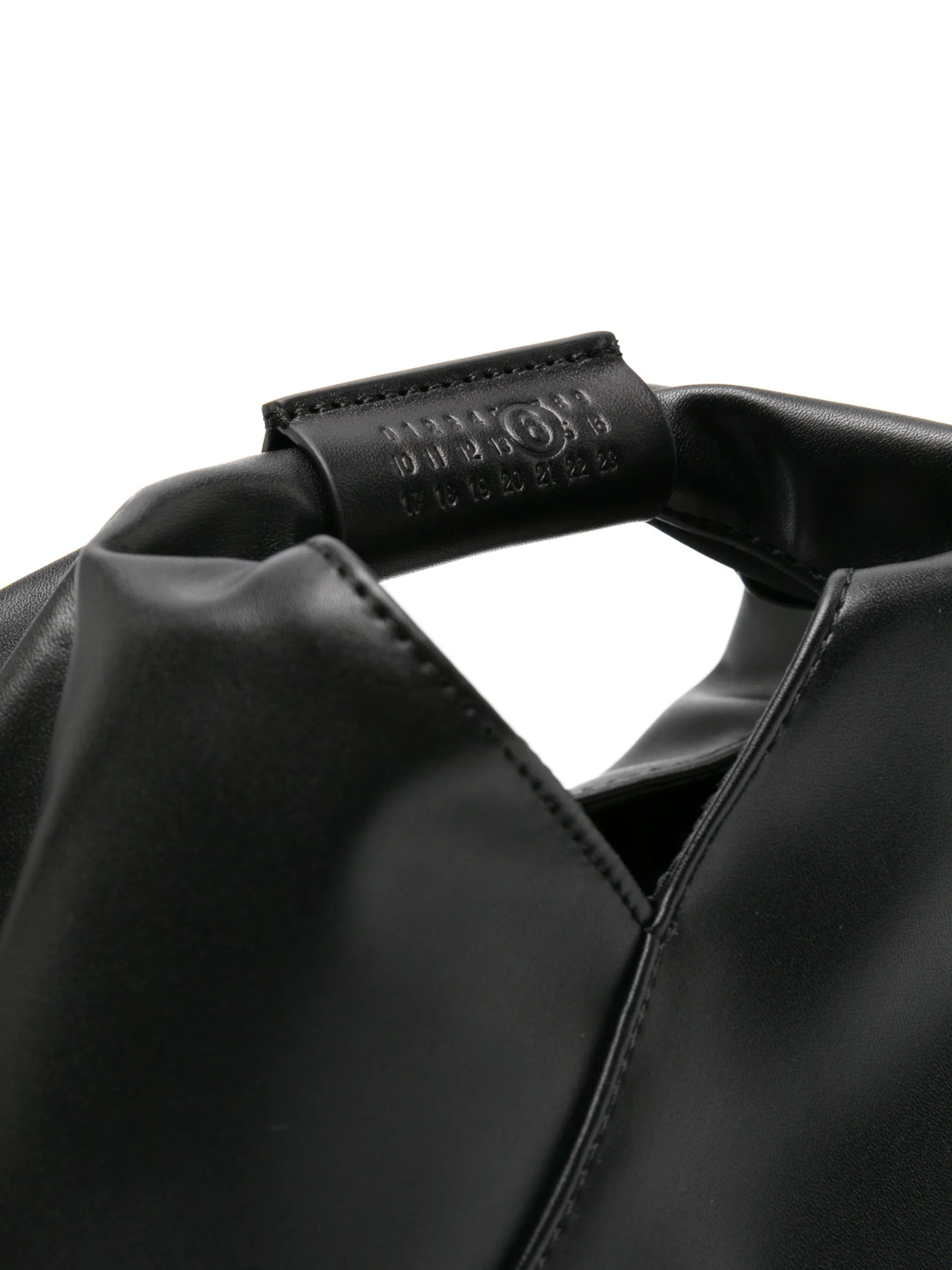 Japanese faux-leather crossbody bag