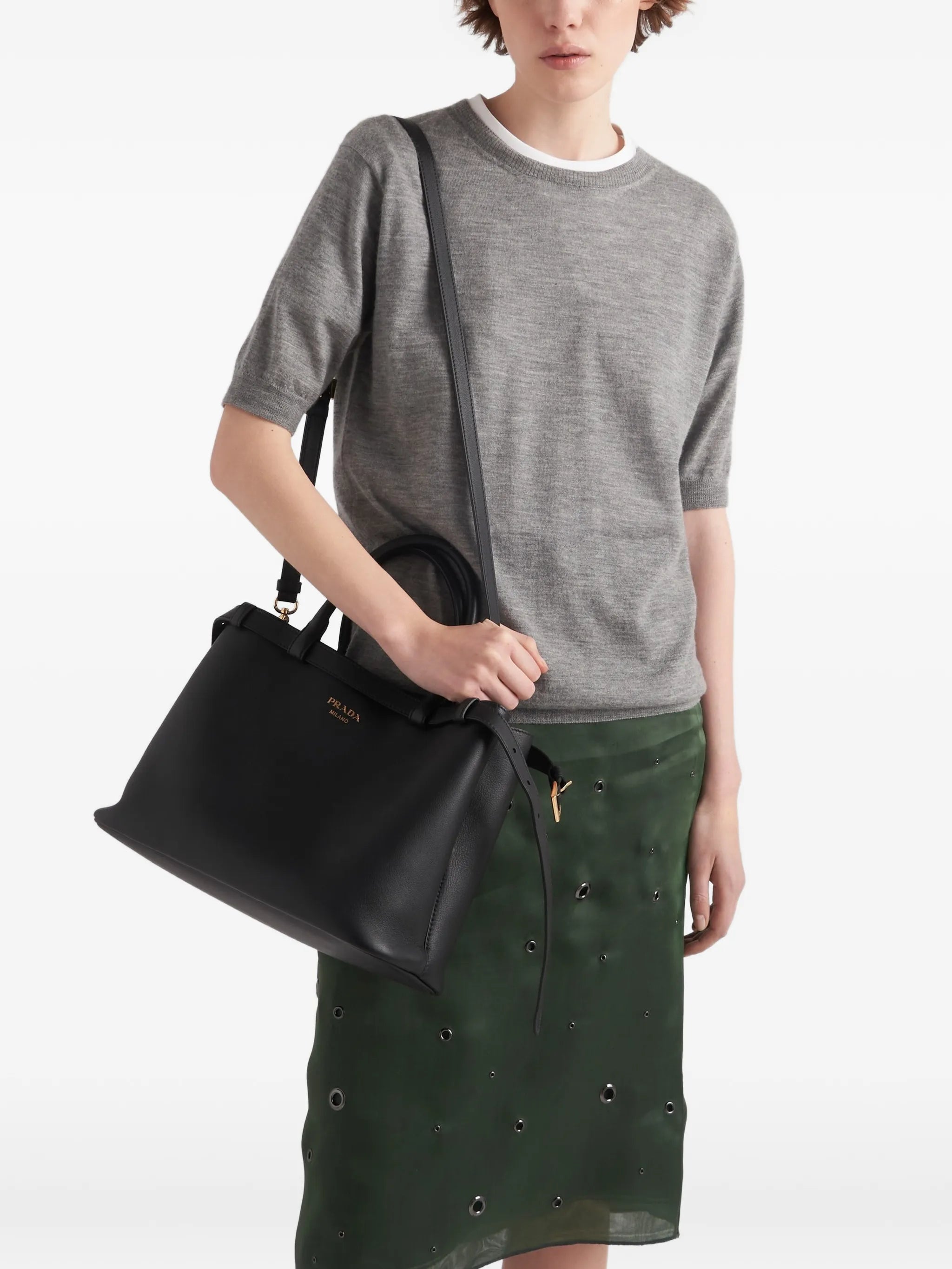 medium Buckle tote bag