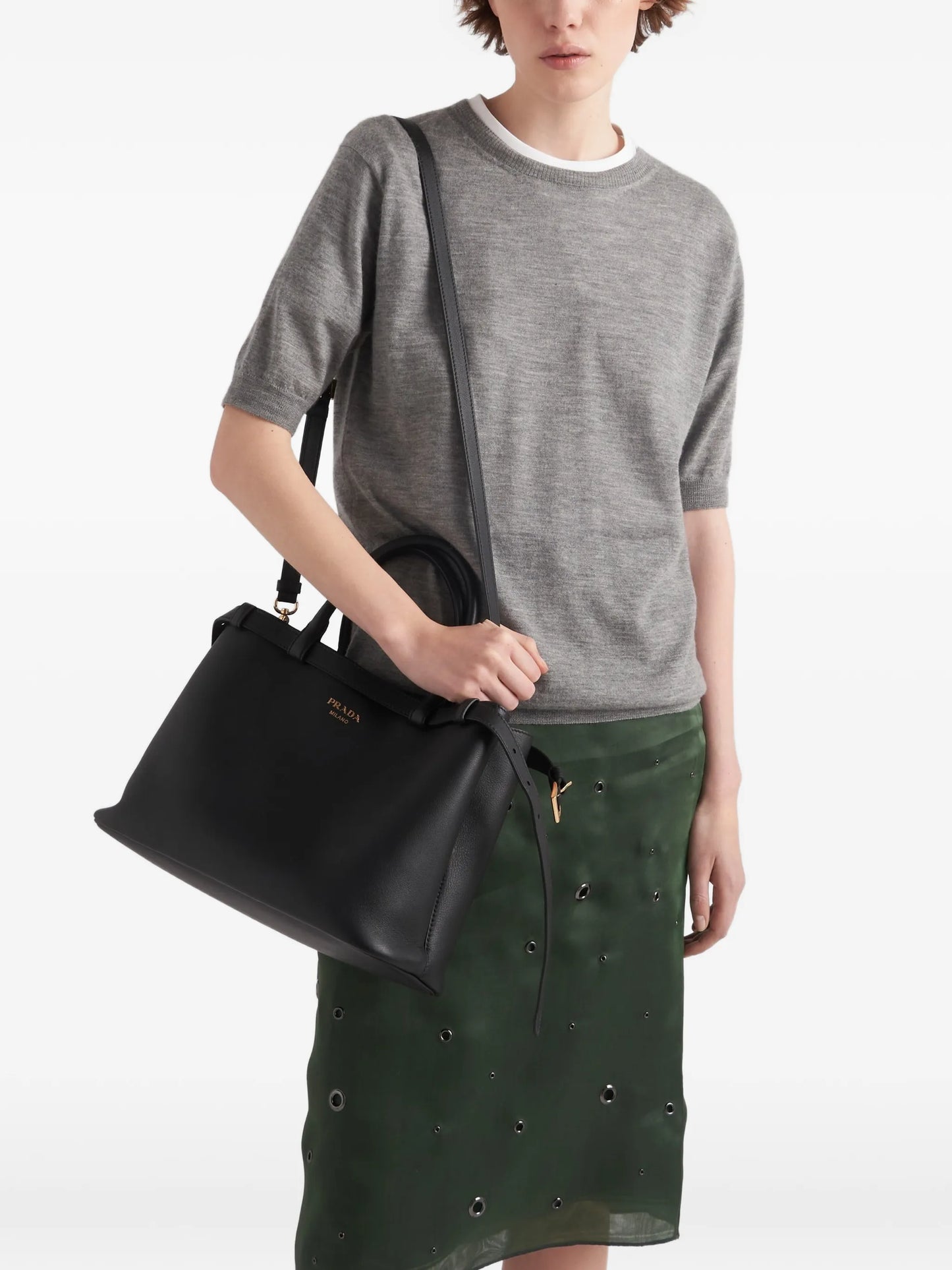 medium Buckle tote bag