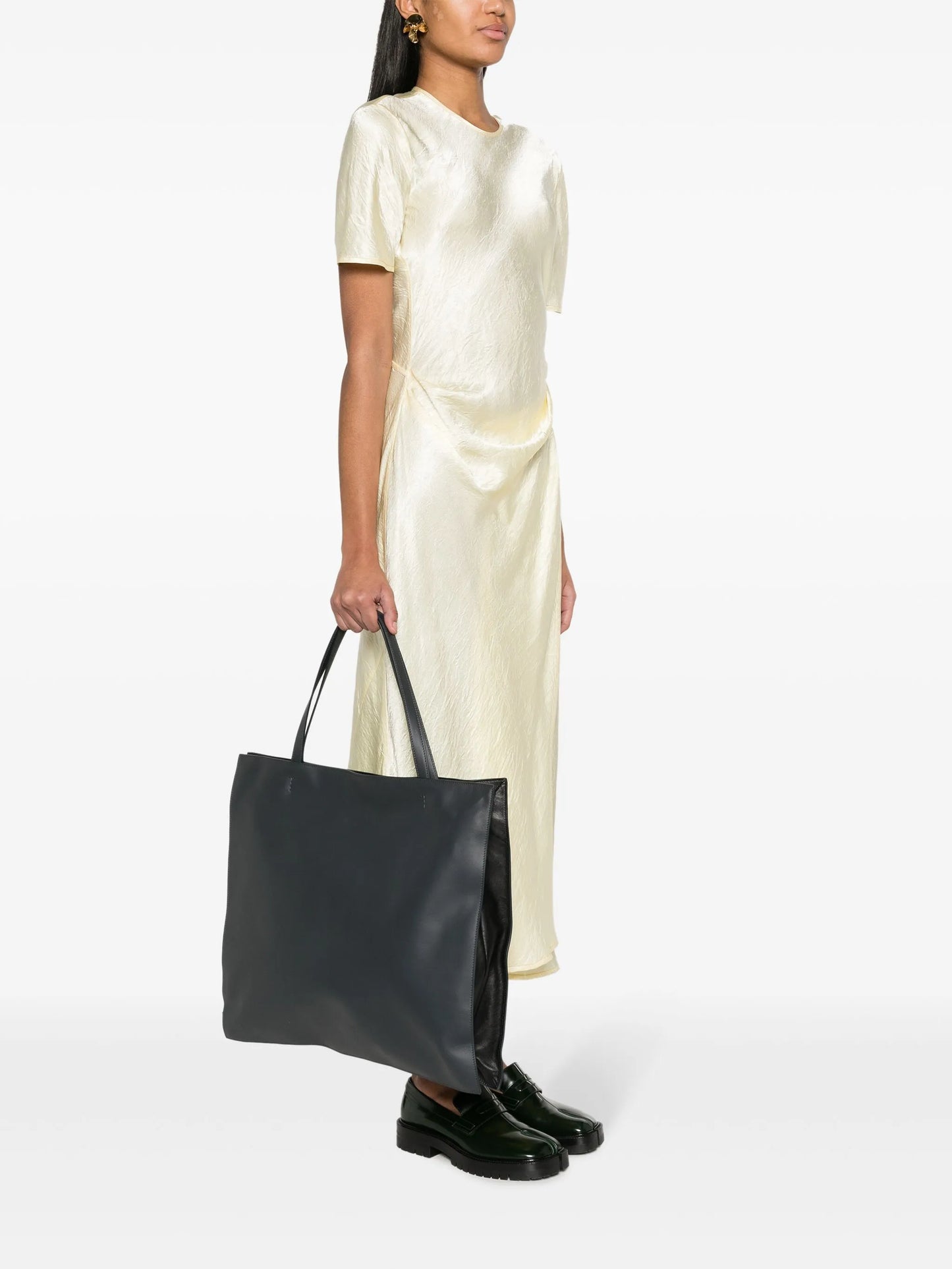 Yumi leather tote bag