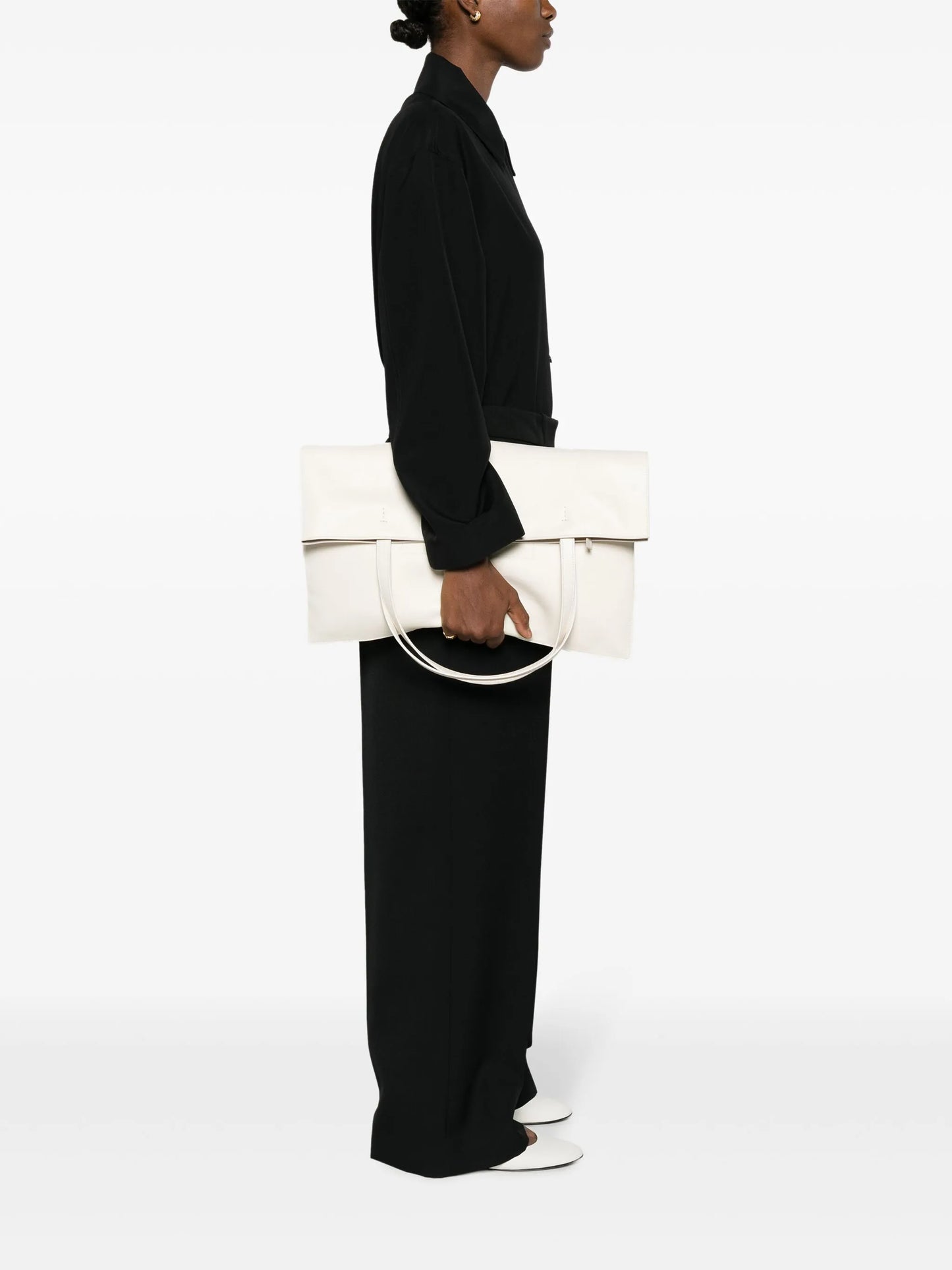 Yumi leather tote bag