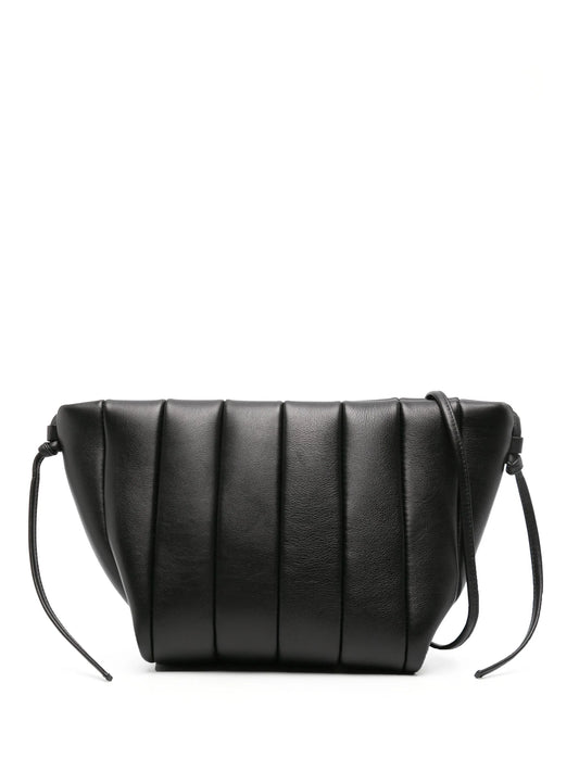 Boulevard padded leather shoulder bag