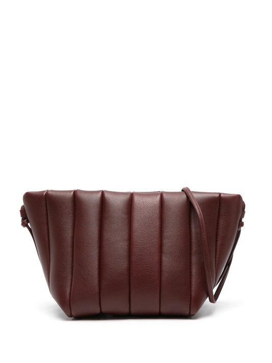 Boulevard padded leather shoulder bag