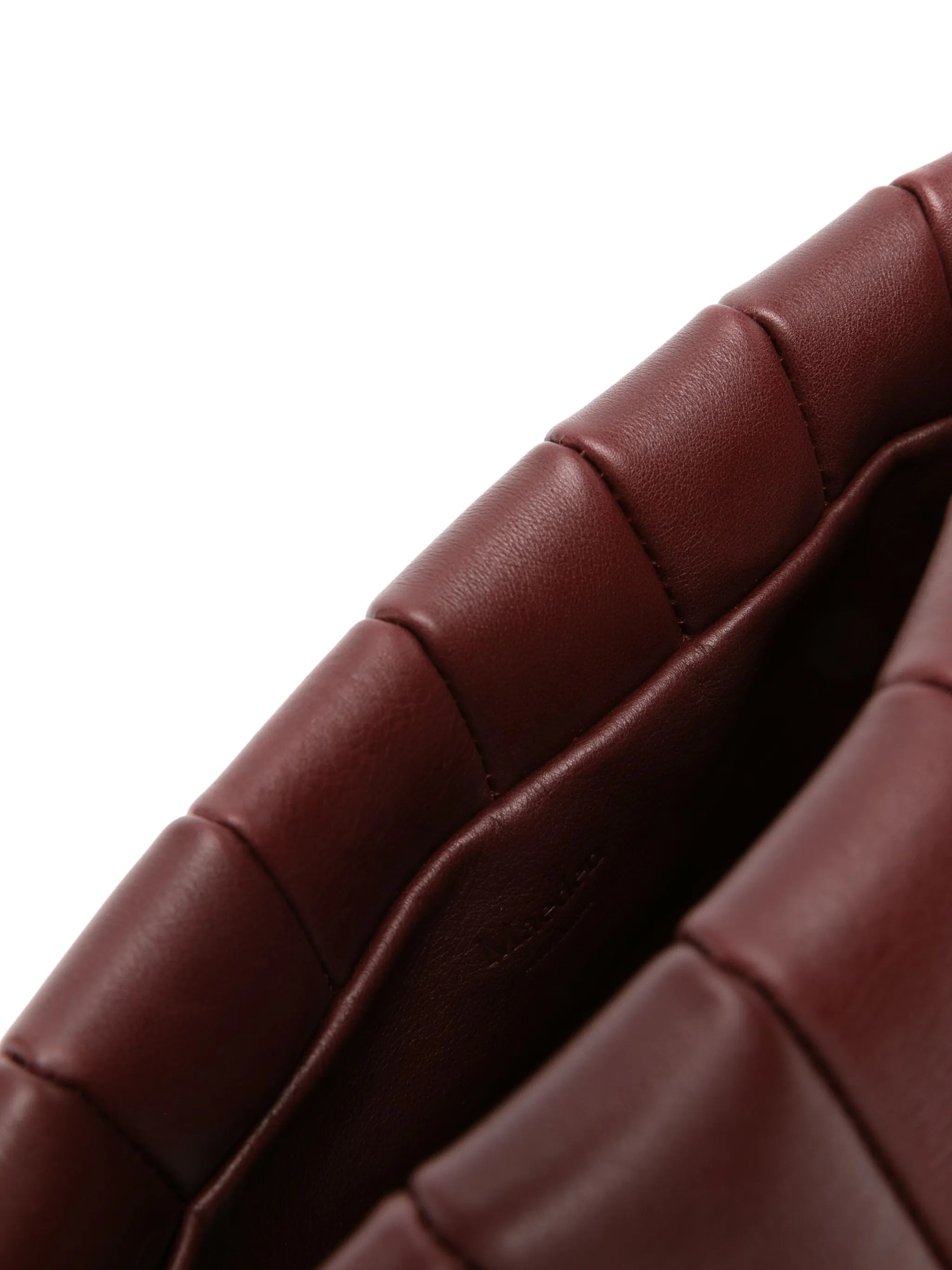 Boulevard padded leather shoulder bag