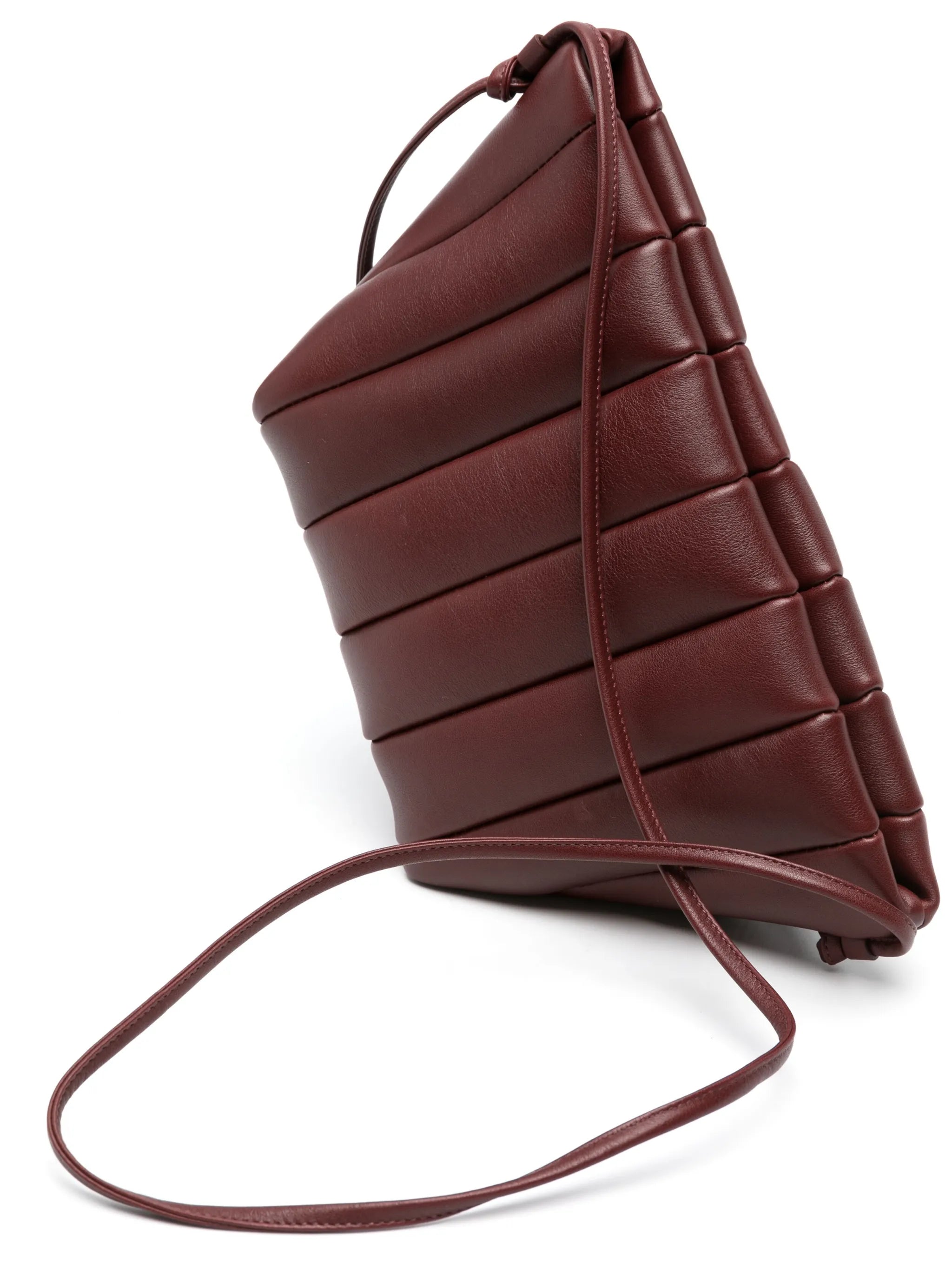 Boulevard padded leather shoulder bag
