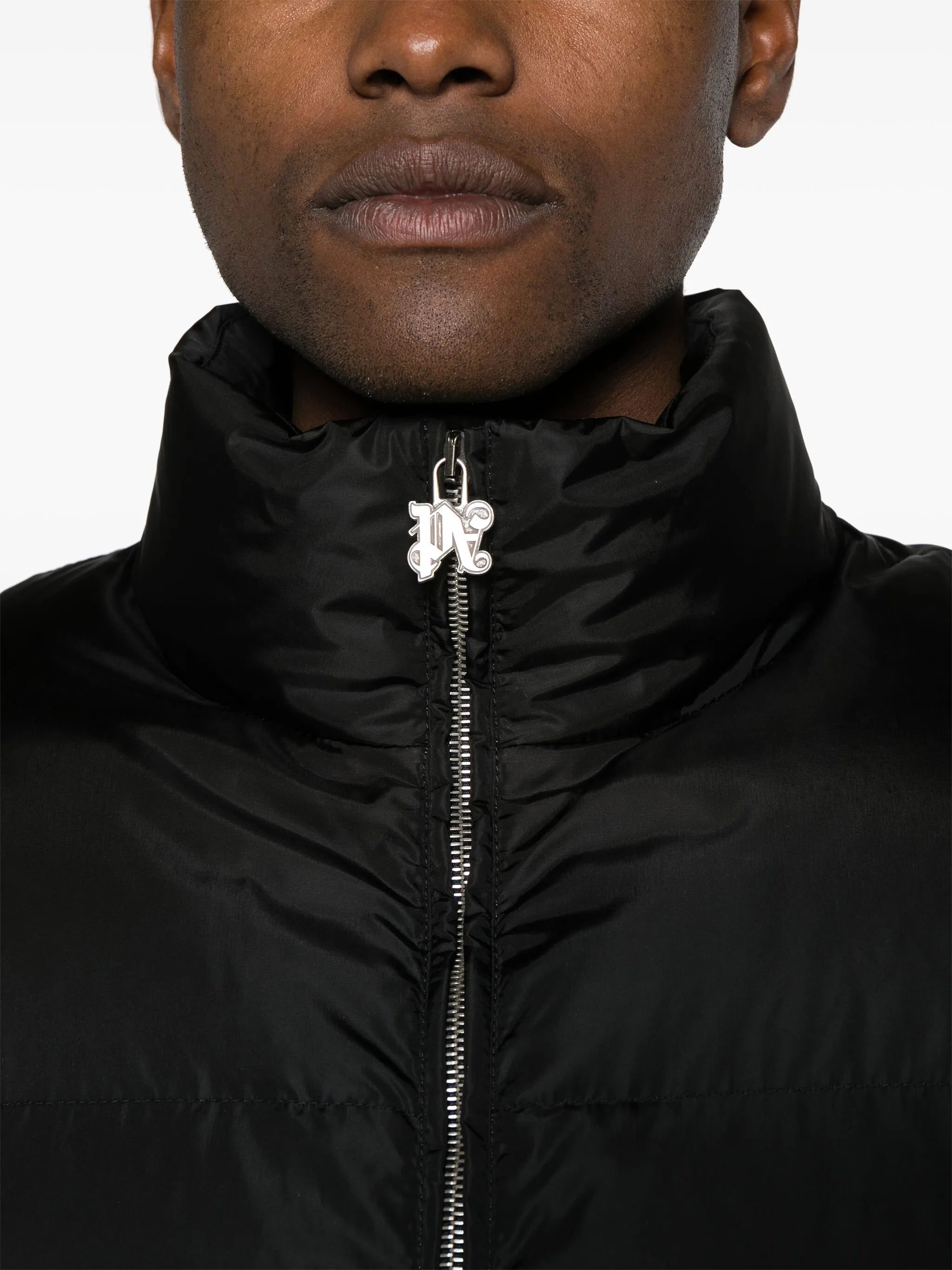quilted ski jacket