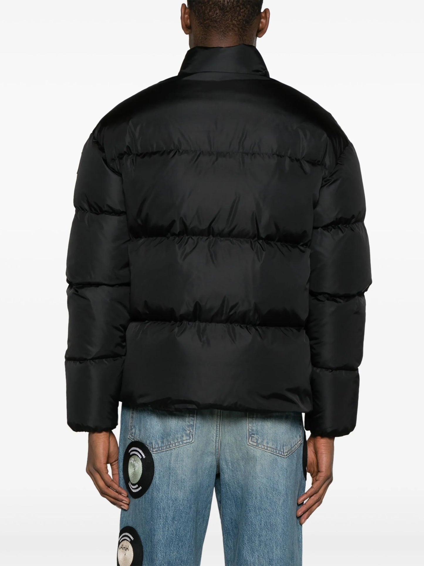 quilted ski jacket