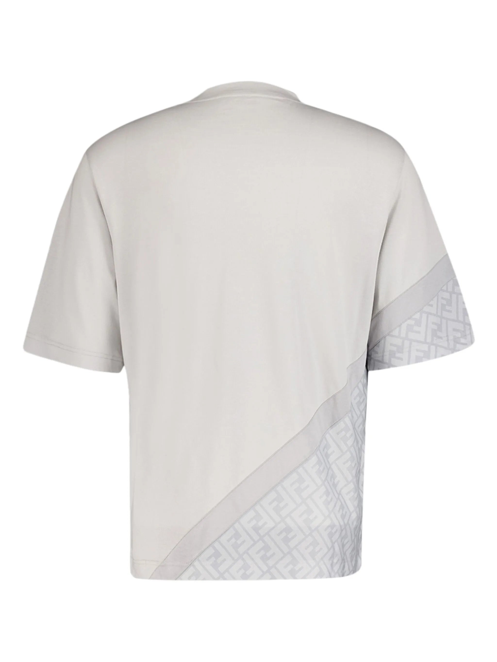 Diagonal FF printed cotton T-shirt