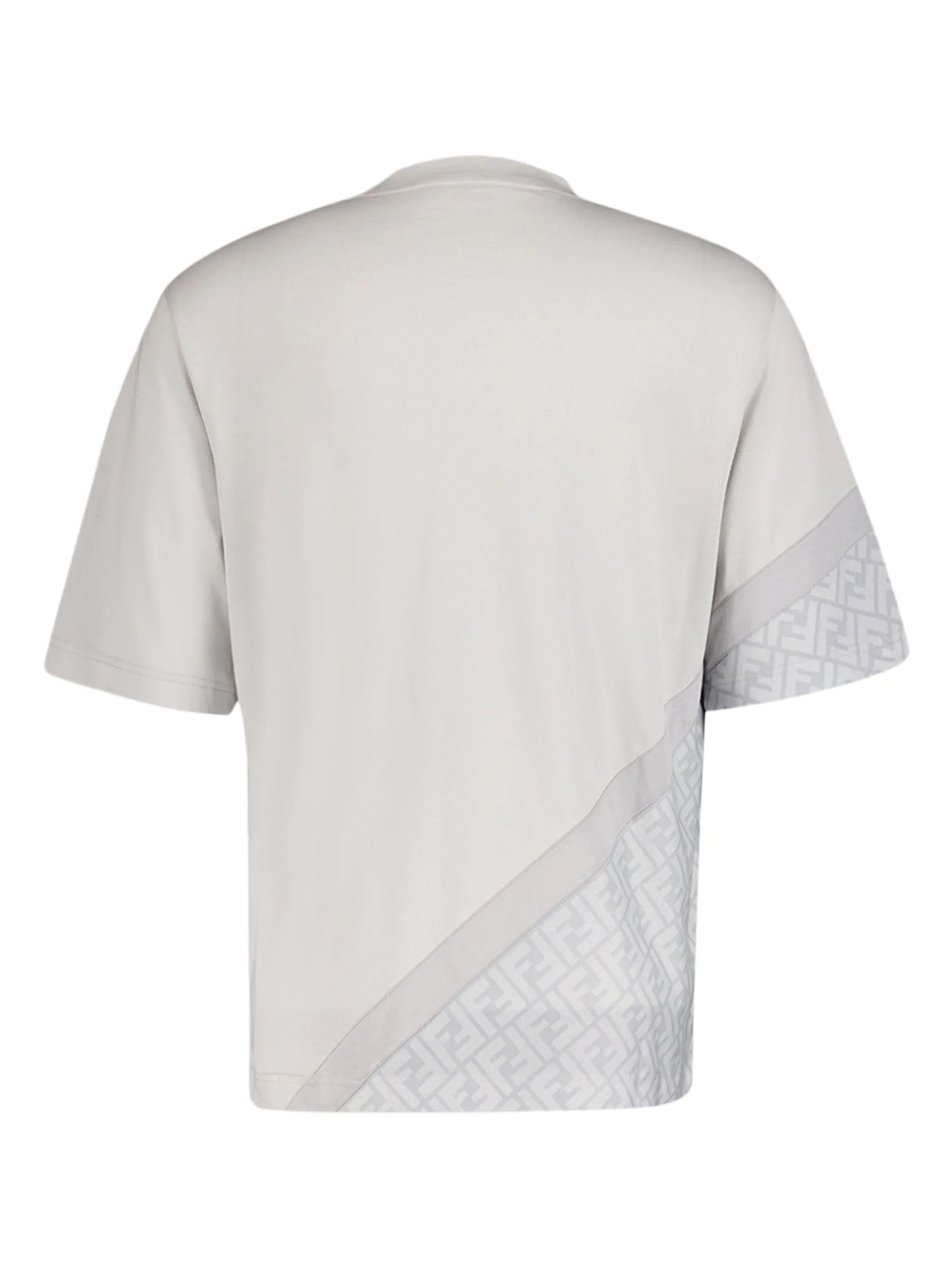 Diagonal FF printed cotton T-shirt