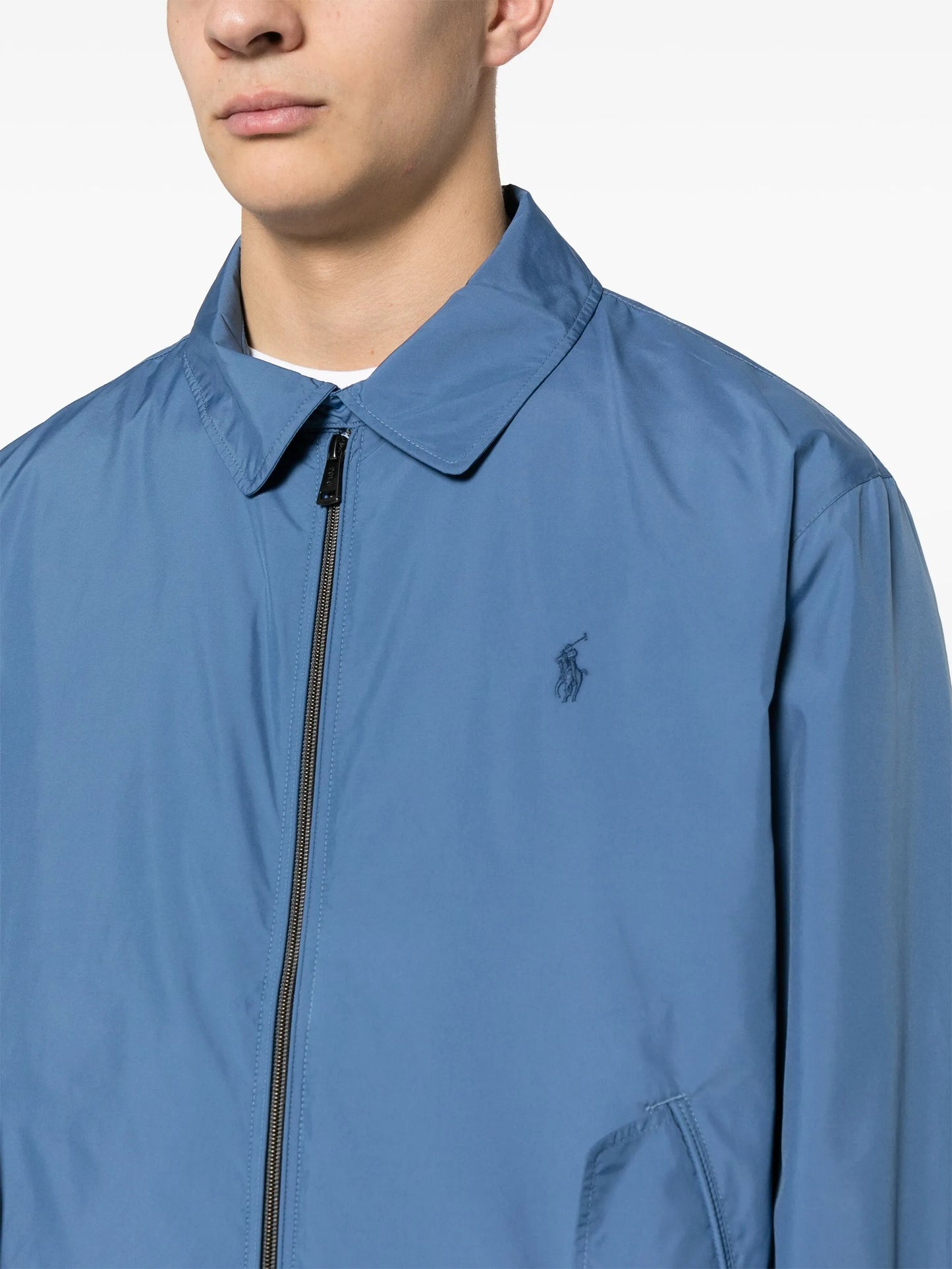 Polo-Pony-motif waterproof jacket