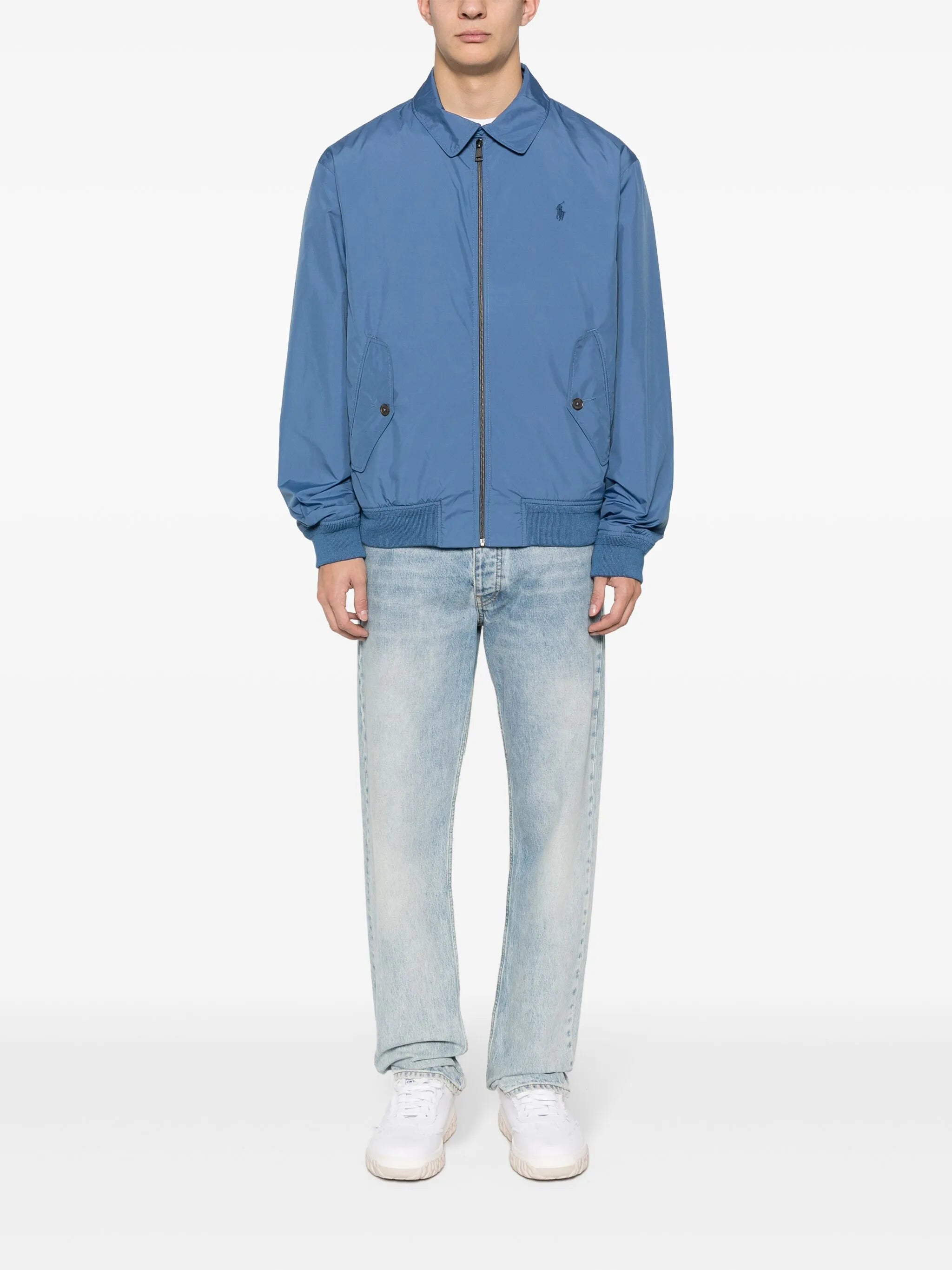 Polo-Pony-motif waterproof jacket