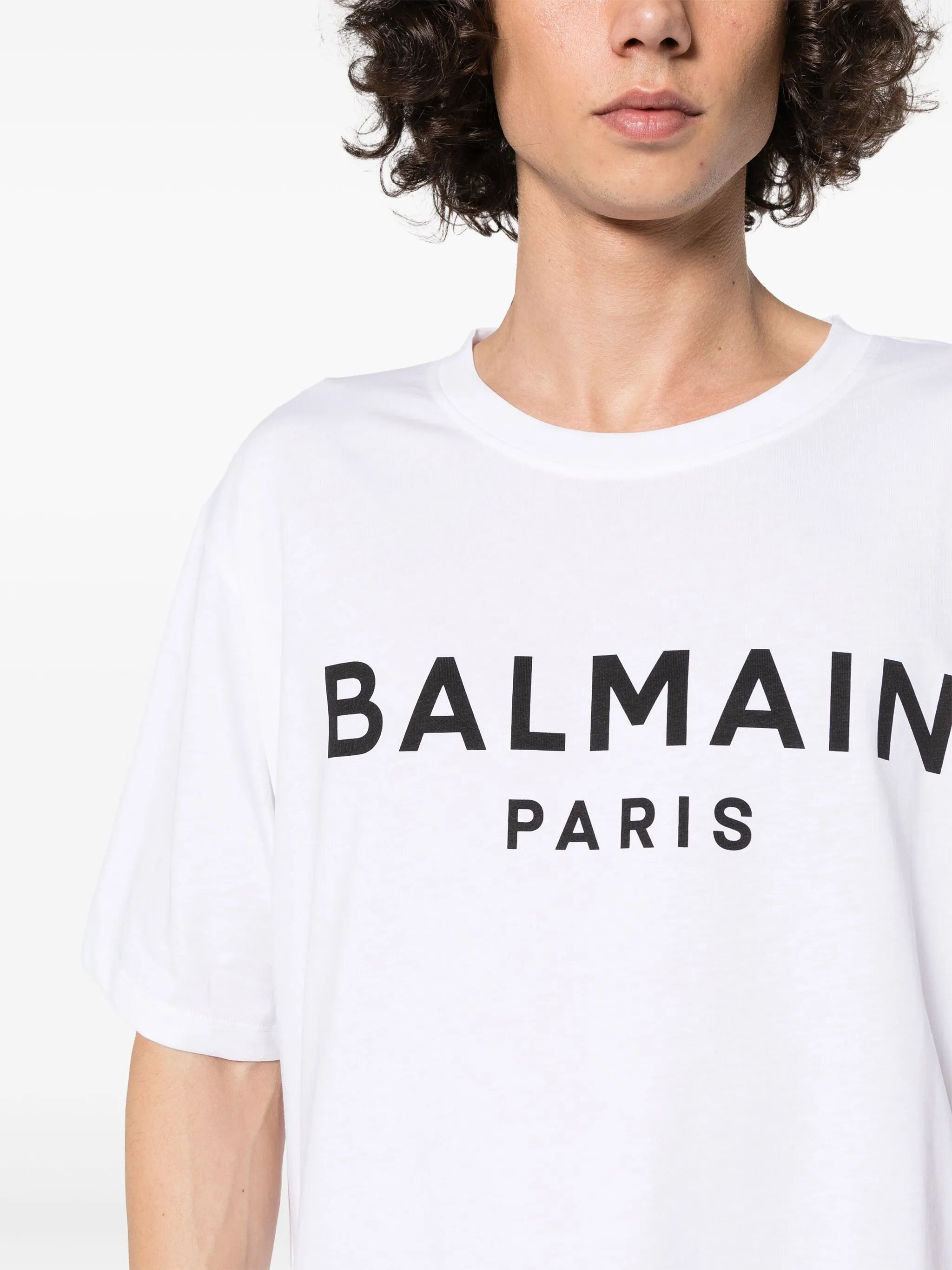 logo-print cotton T-shirt