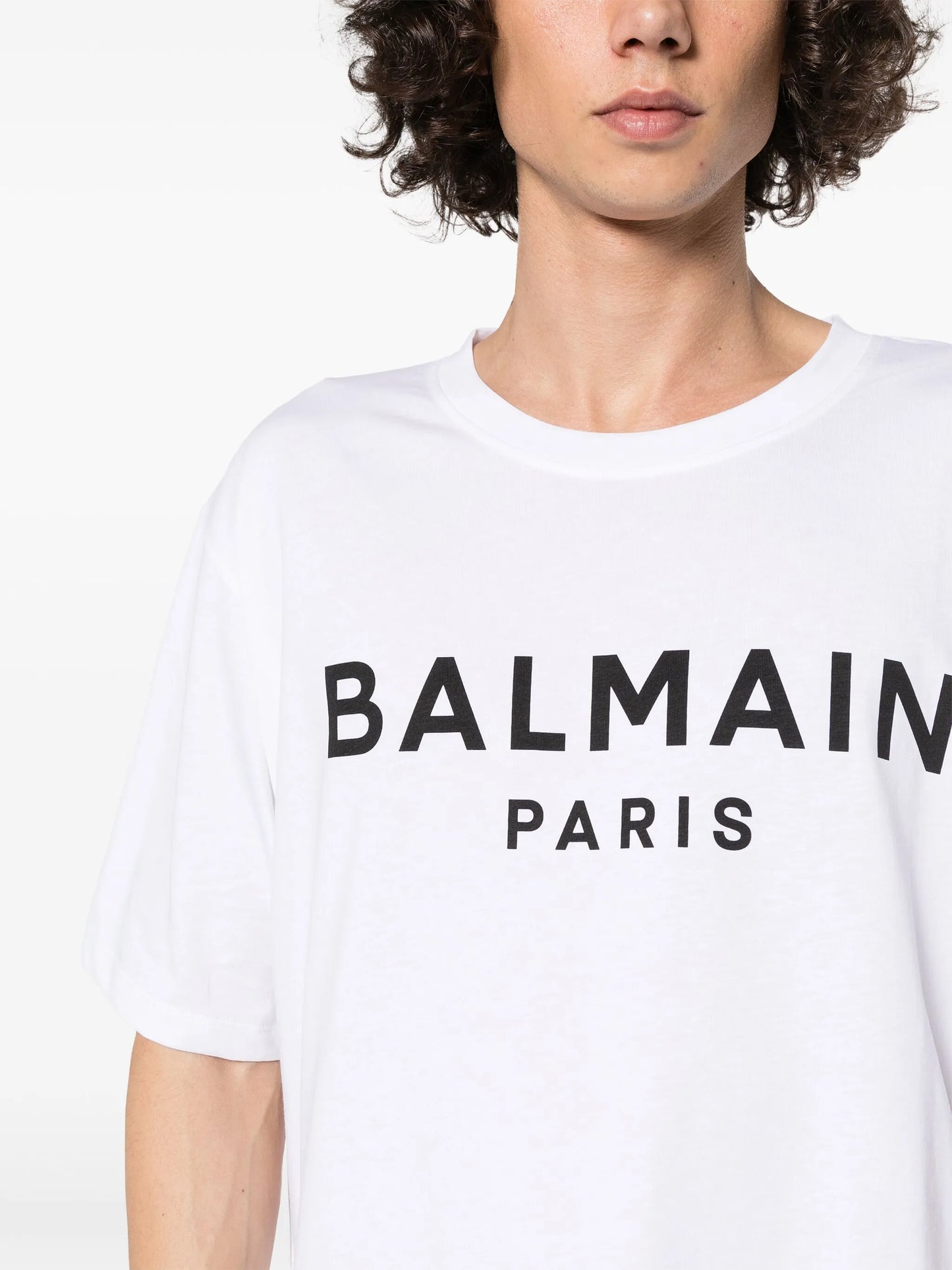 logo-print cotton T-shirt
