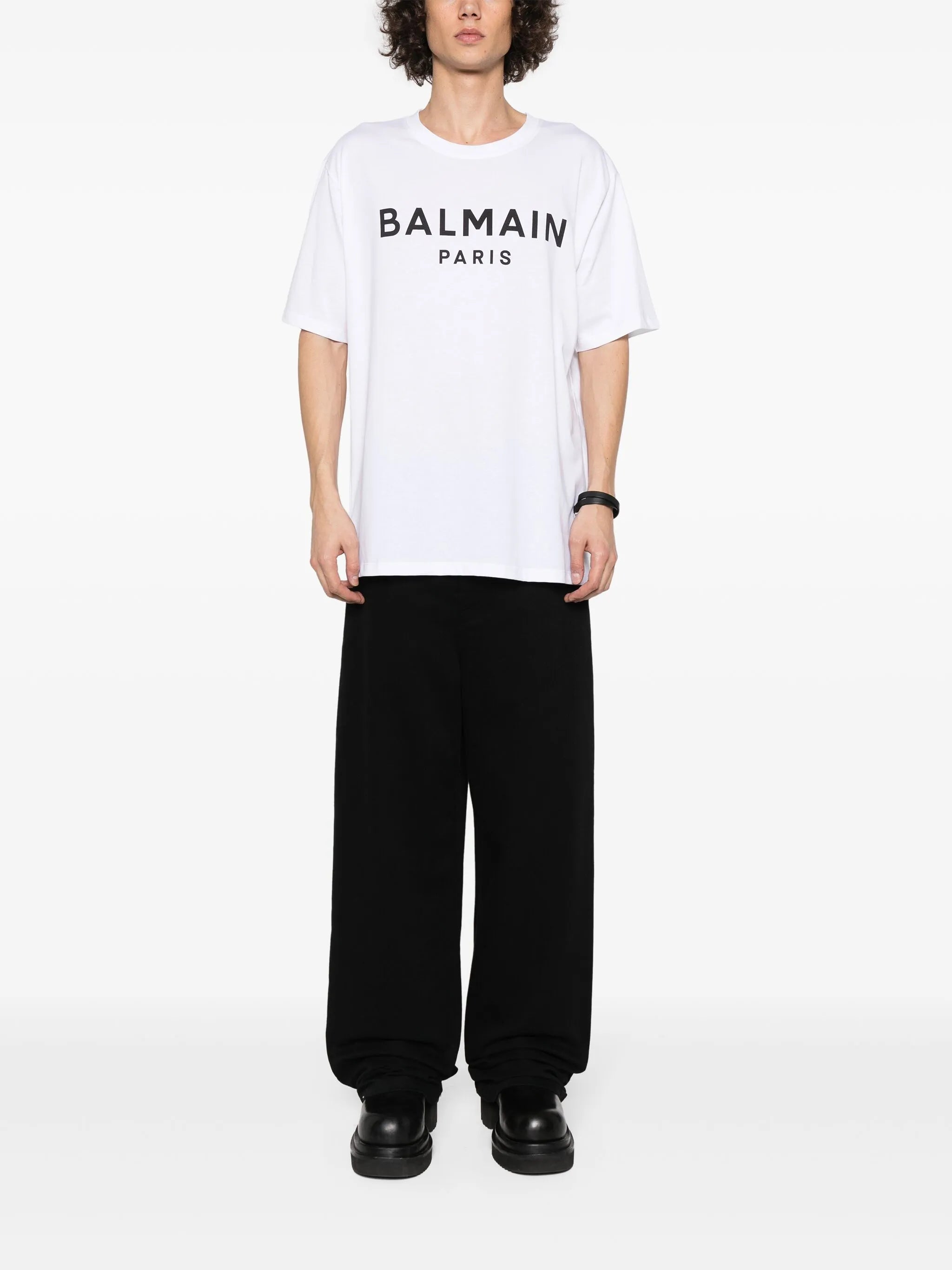 logo-print cotton T-shirt