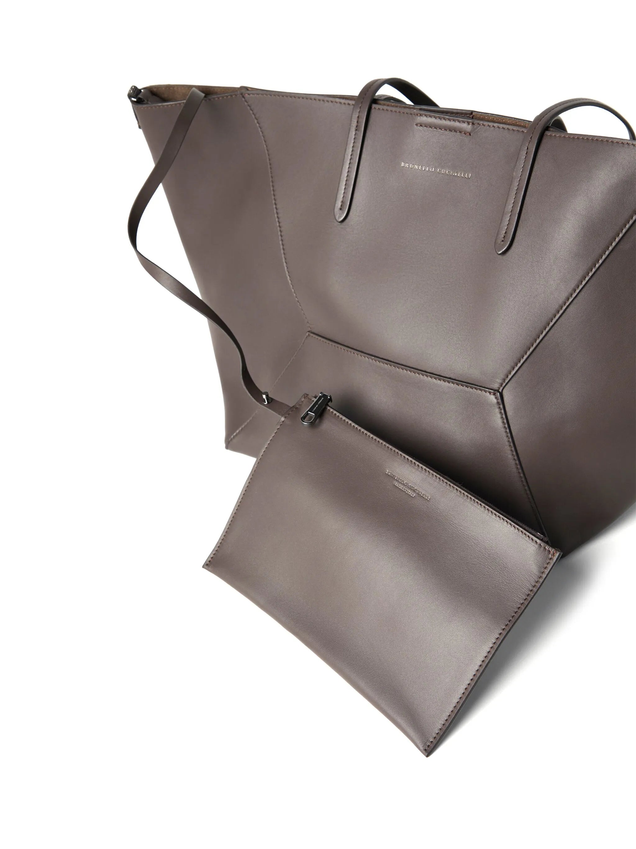 BC Duo leather tote bag