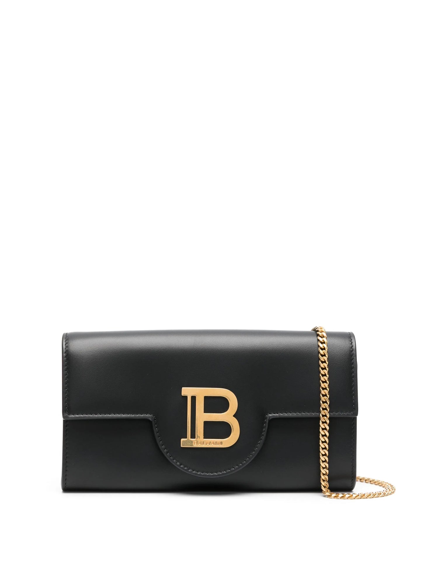 logo-plaque leather crossbody bag