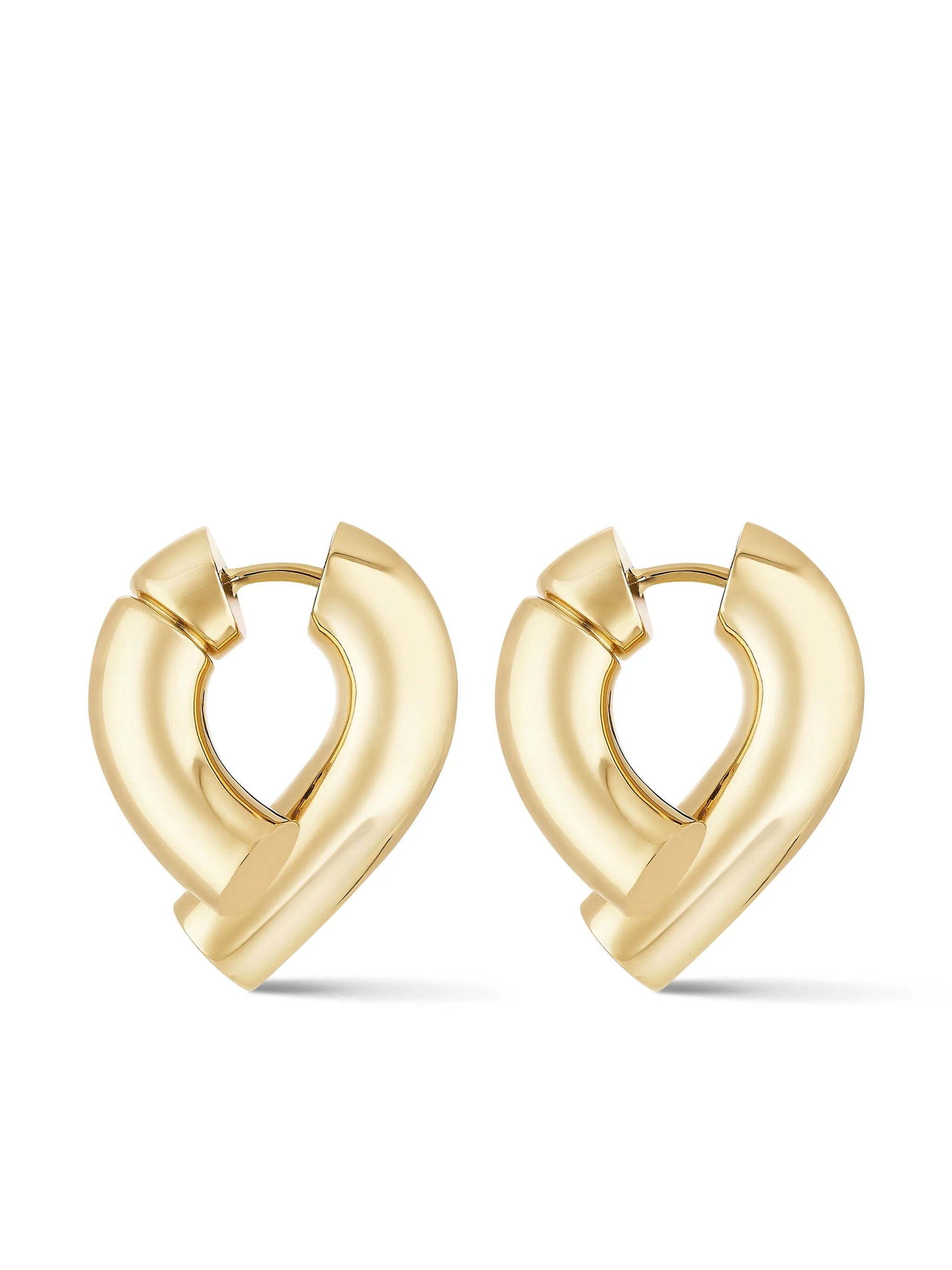 18kt yellow gold Oera hoop earrings