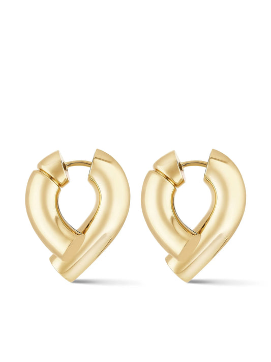 18kt yellow gold Oera hoop earrings